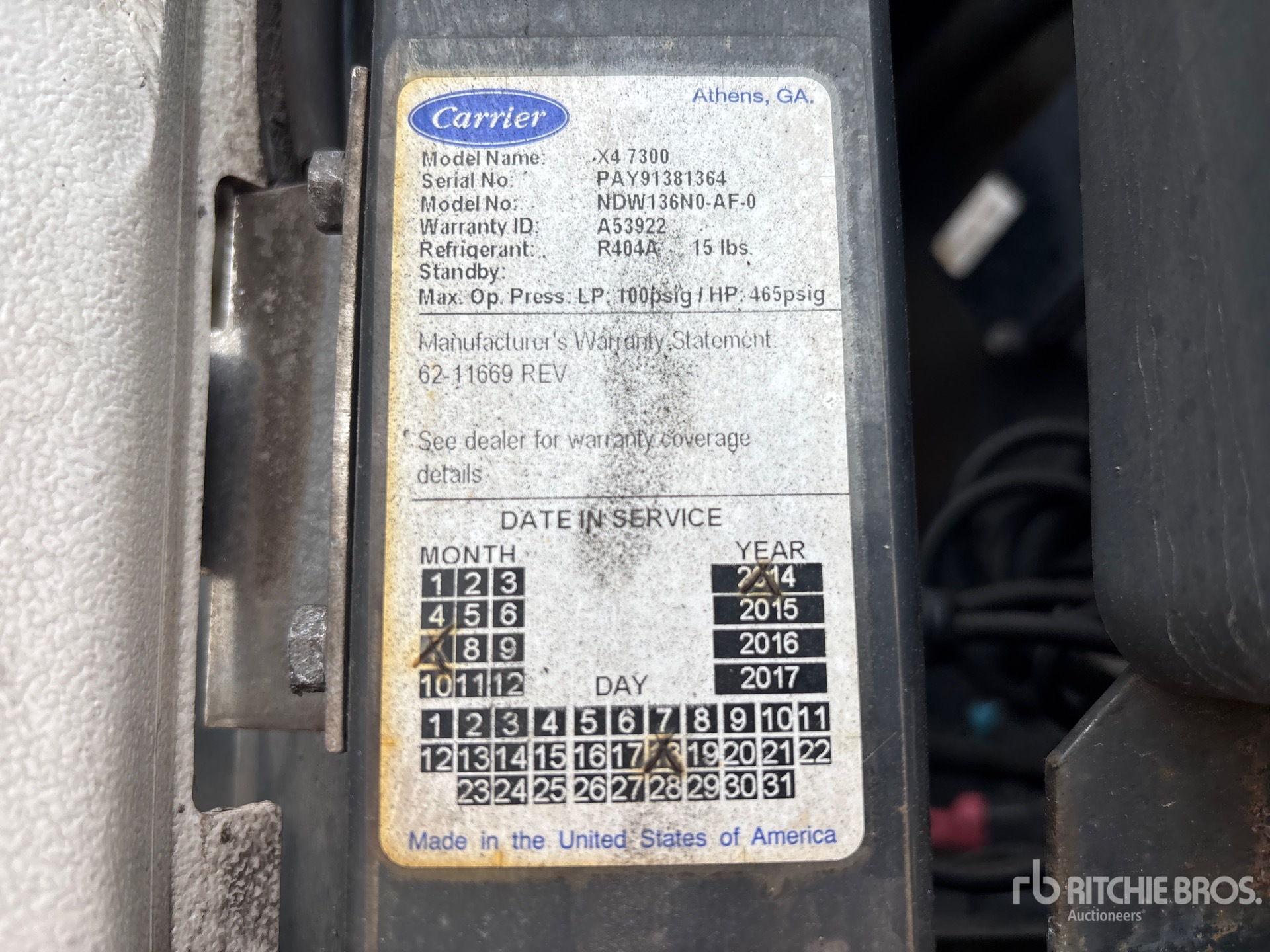 2014 Utility VS2RA