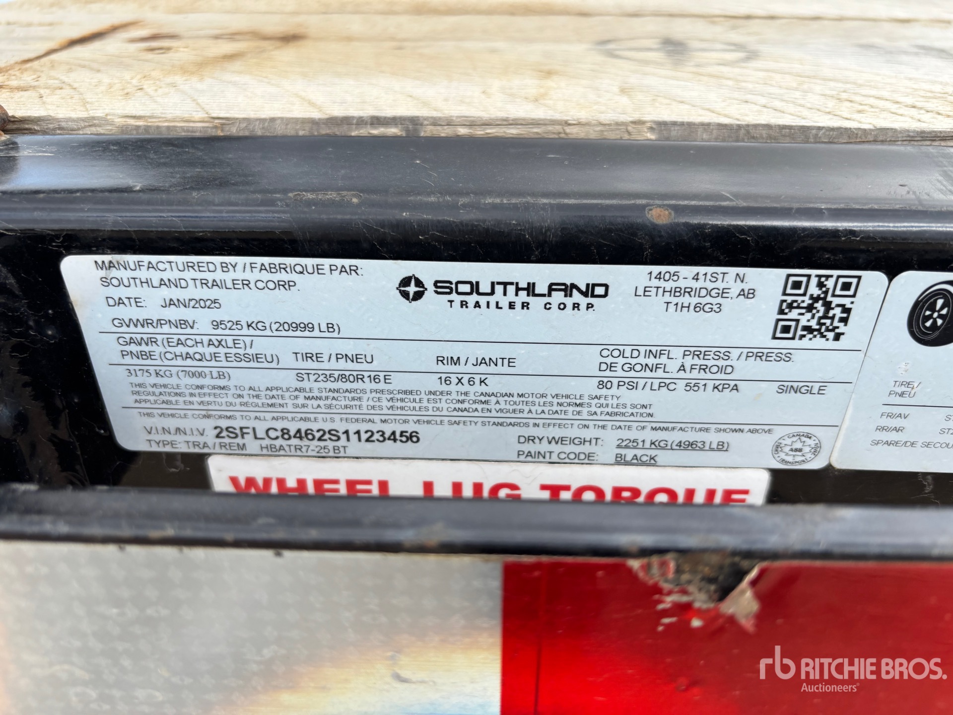 2025 Southland 25 ft Tri/A