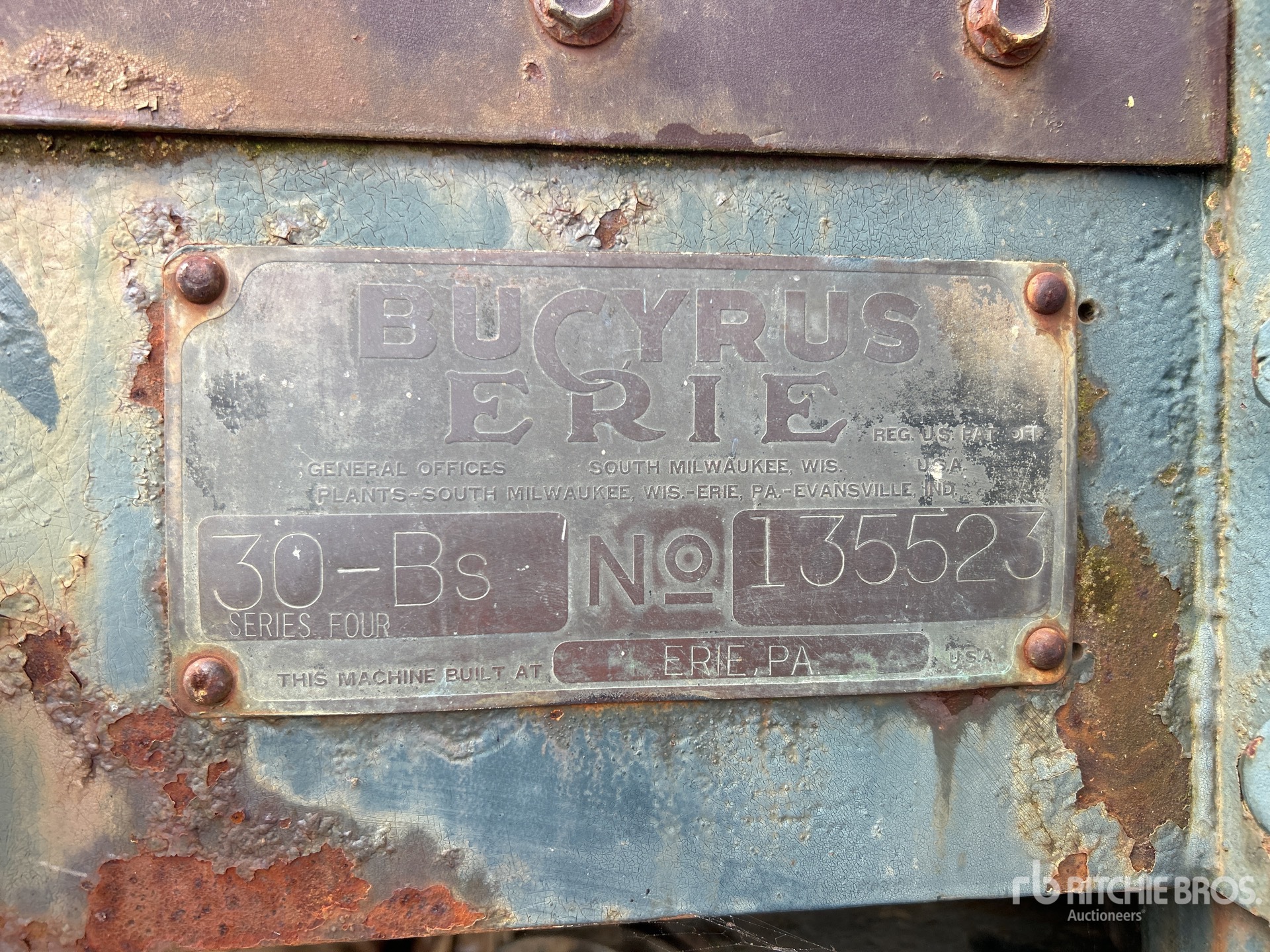 1974 Bucyrus Erie 30B