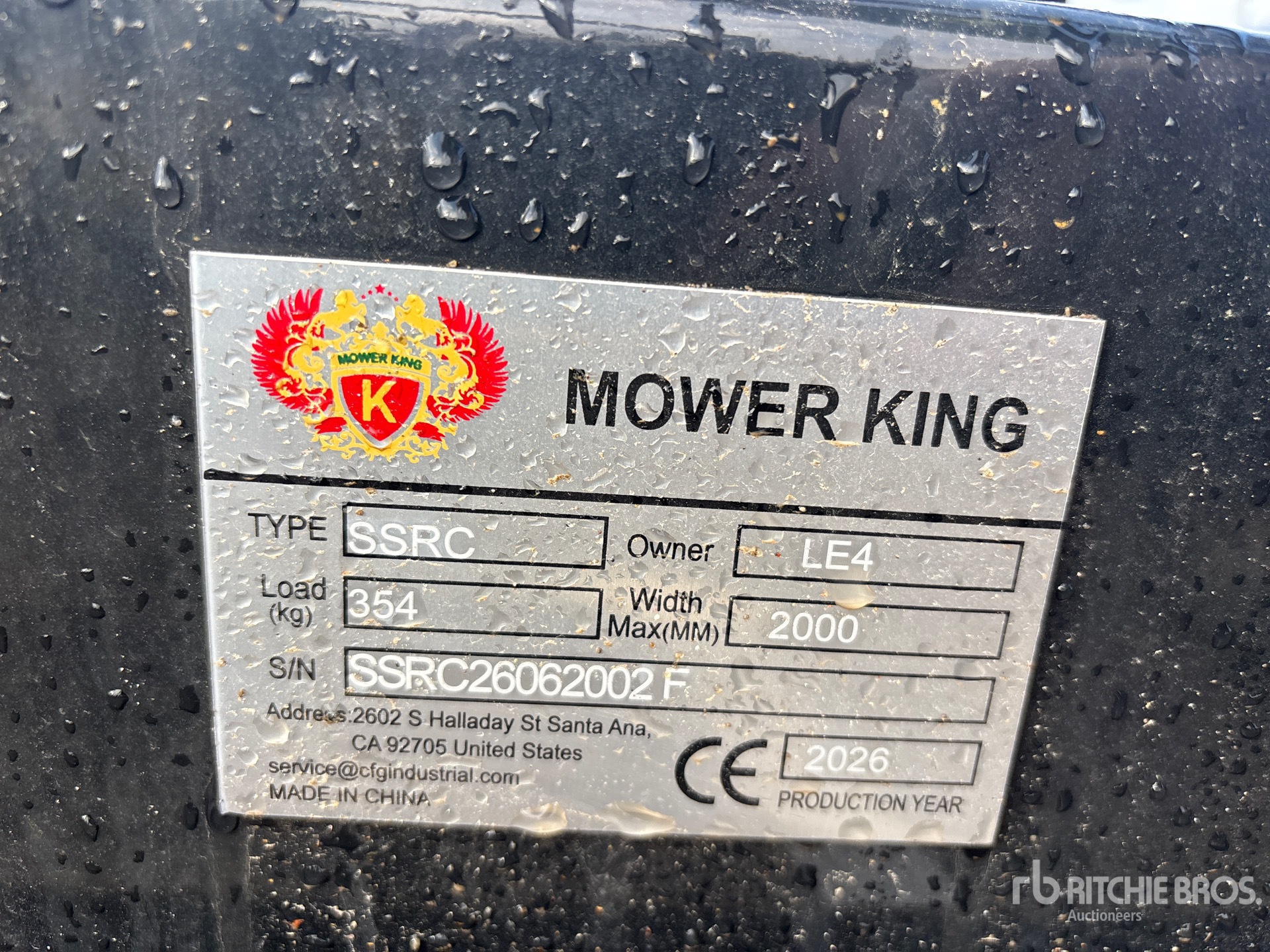 2026 Mower King SSRC