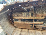 Undercarriage with Left Track Tensioner