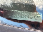 General Appearance with Frame Stamp Serial Number/VIN Photo