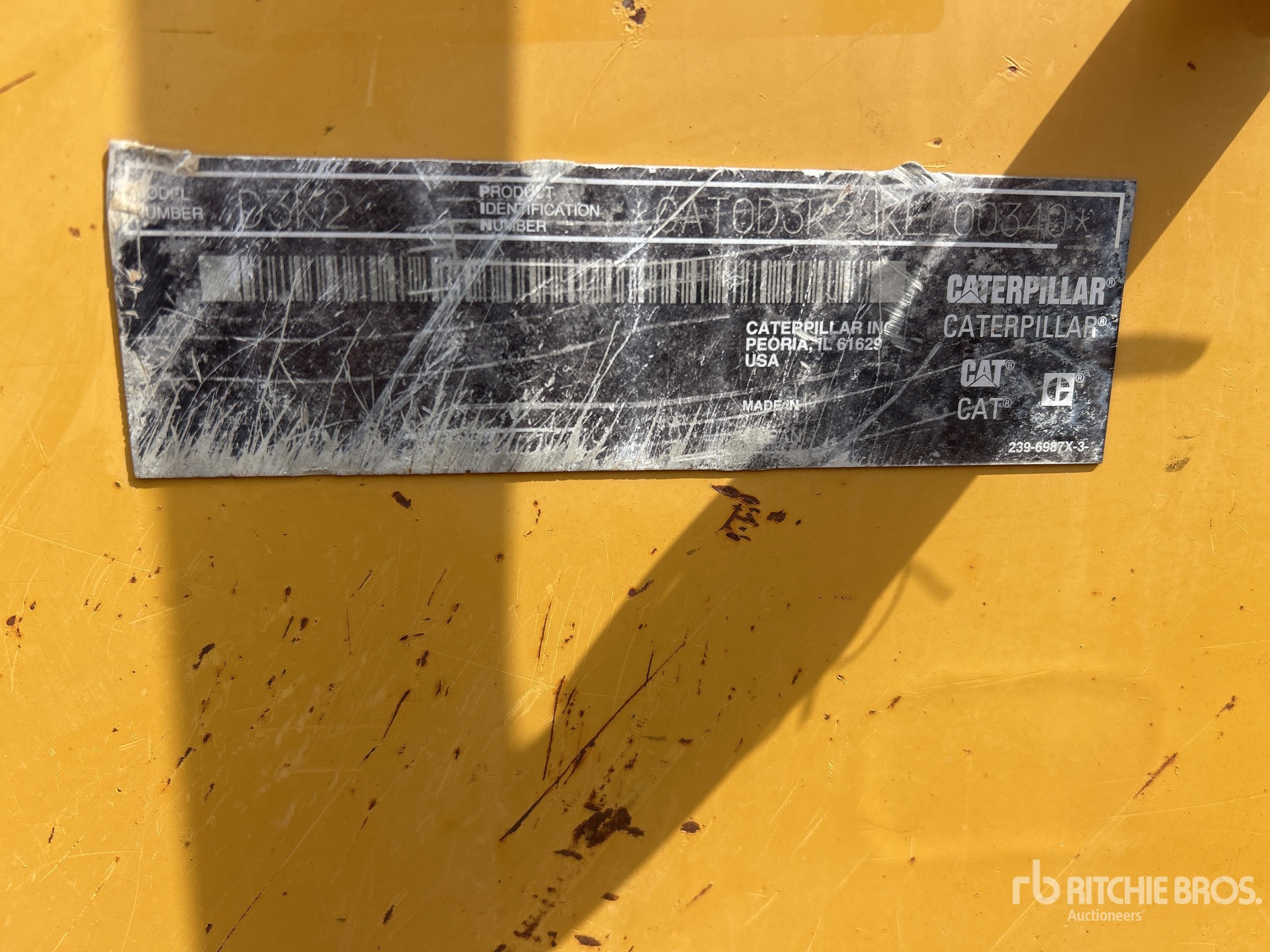 2013 Caterpillar D3K2