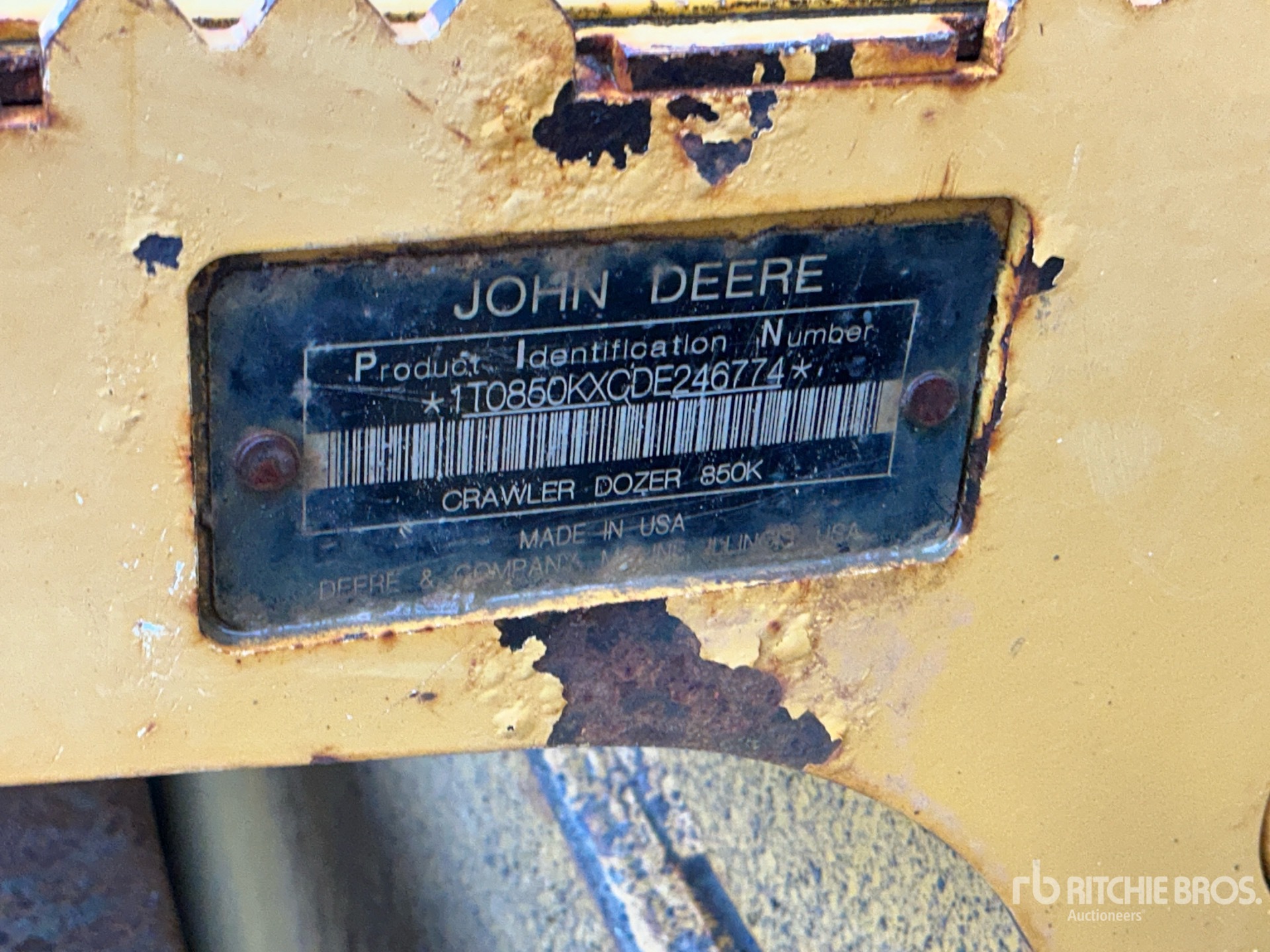 2013 John Deere 850K WLT