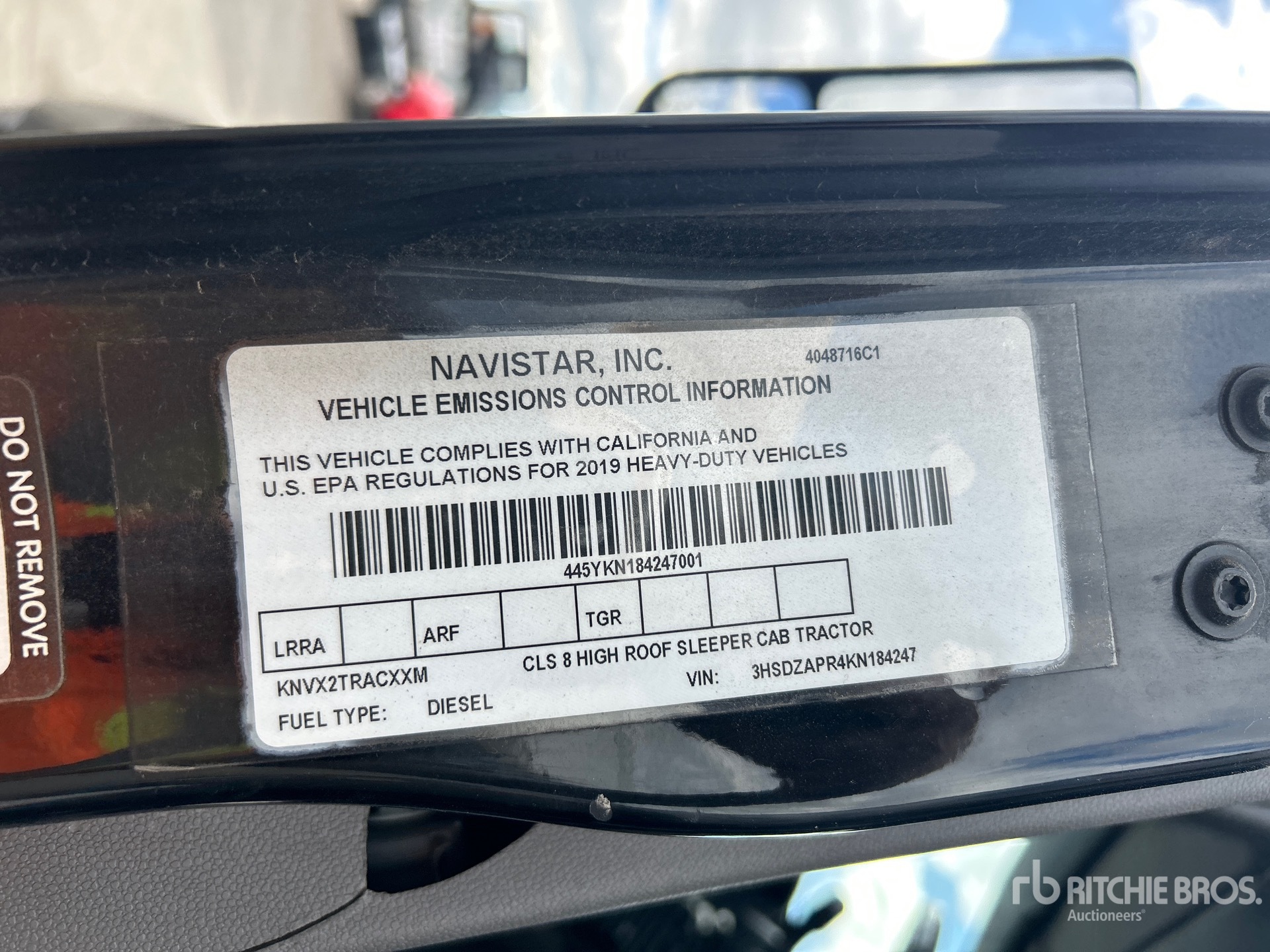 2019 International LT625