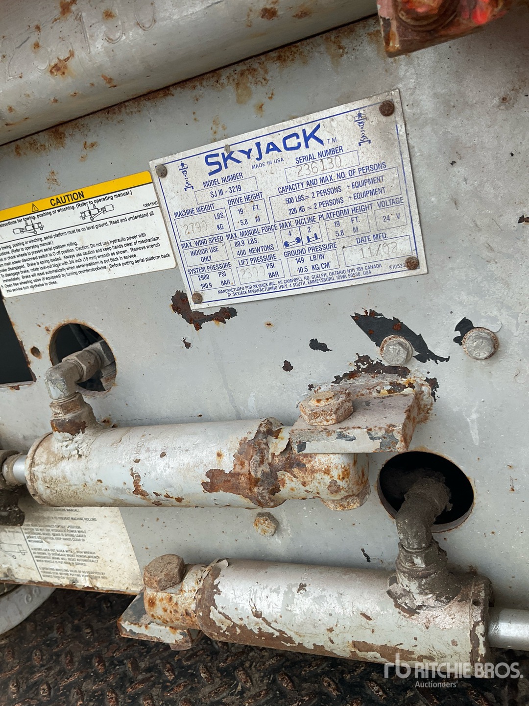 2002 Skyjack SJIII-3219