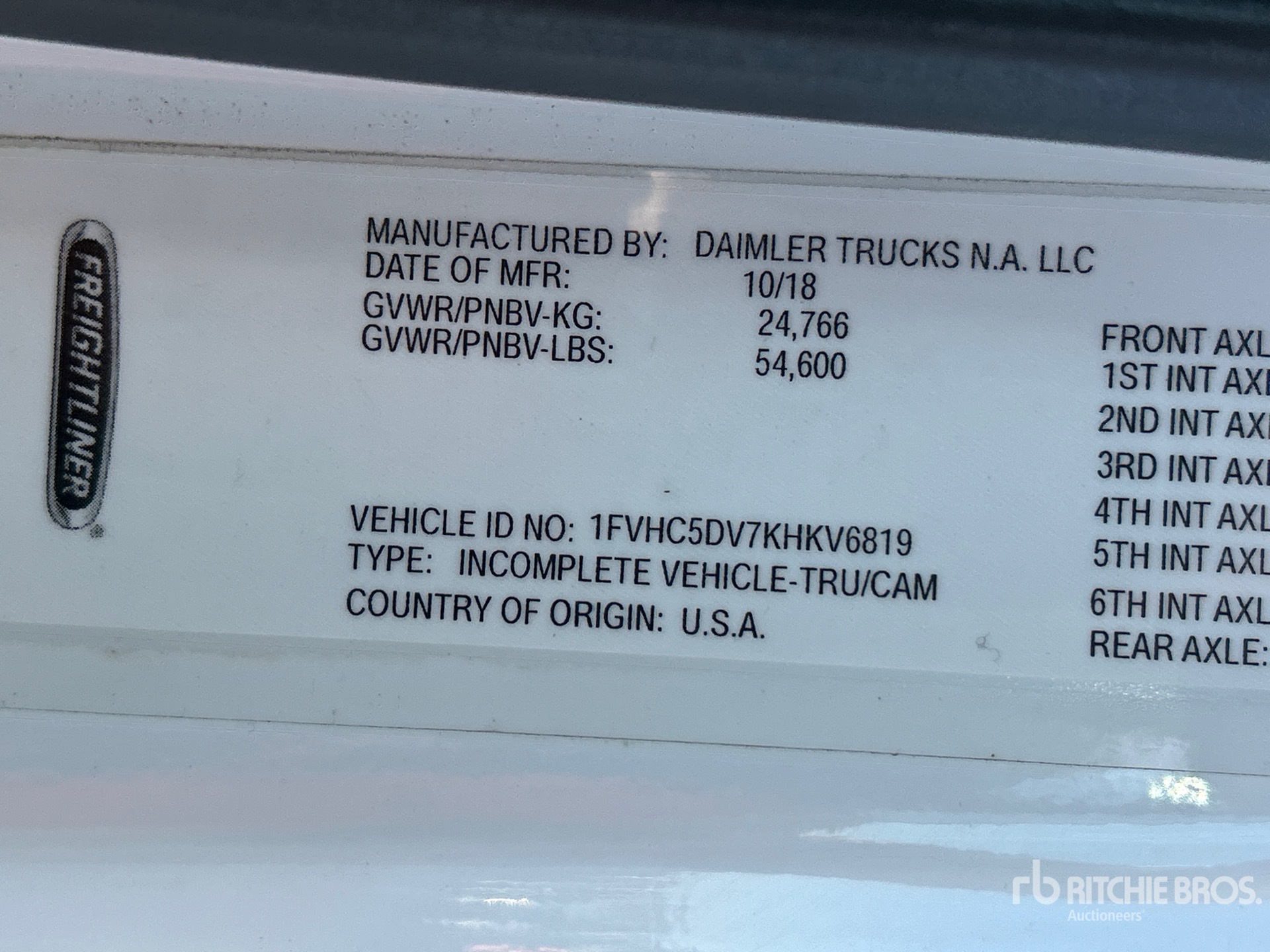 2019 Freightliner M2 106
