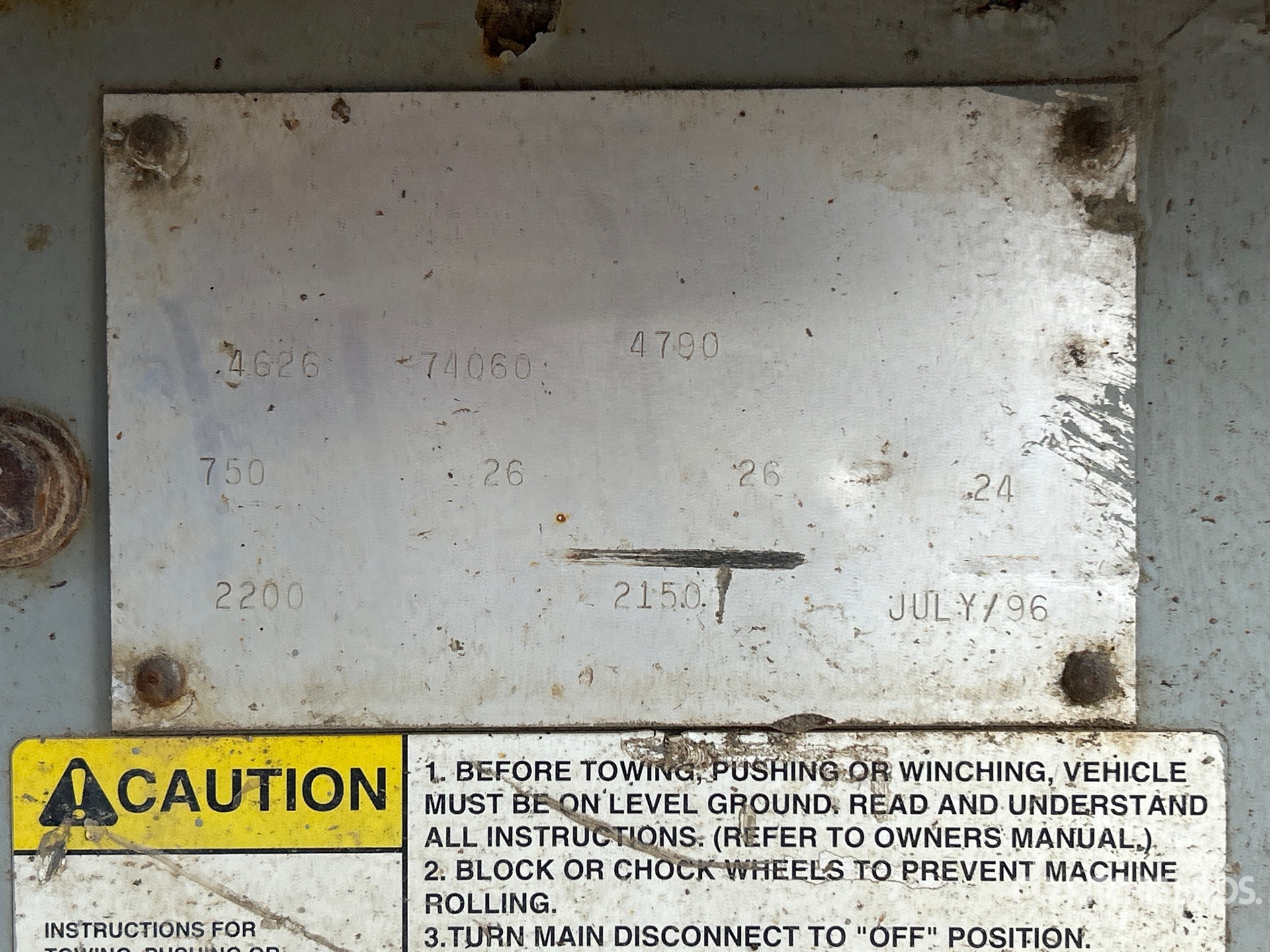 1996 Skyjack SJII4626