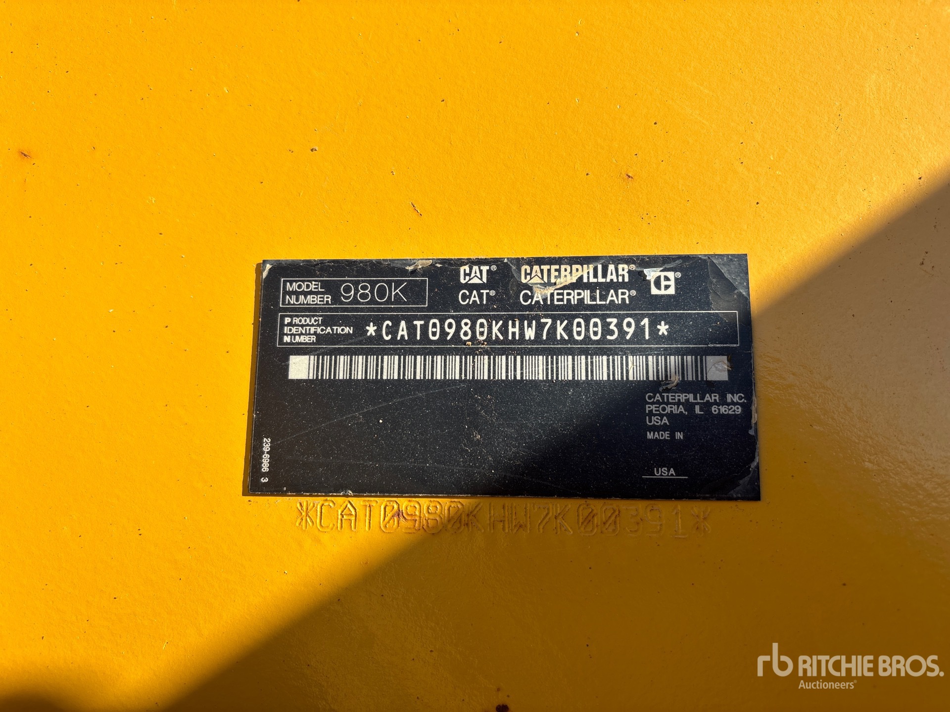 2011 Caterpillar 980K