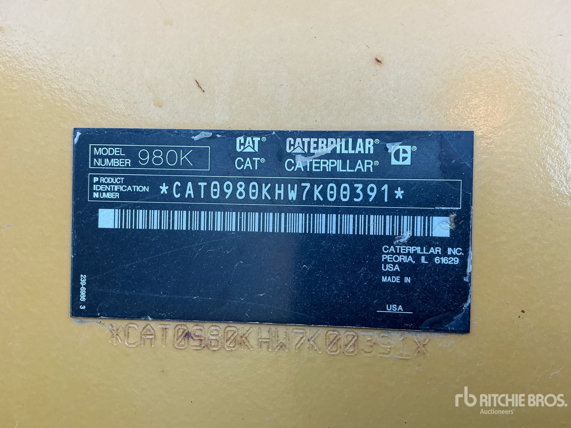 2011 Caterpillar 980K
