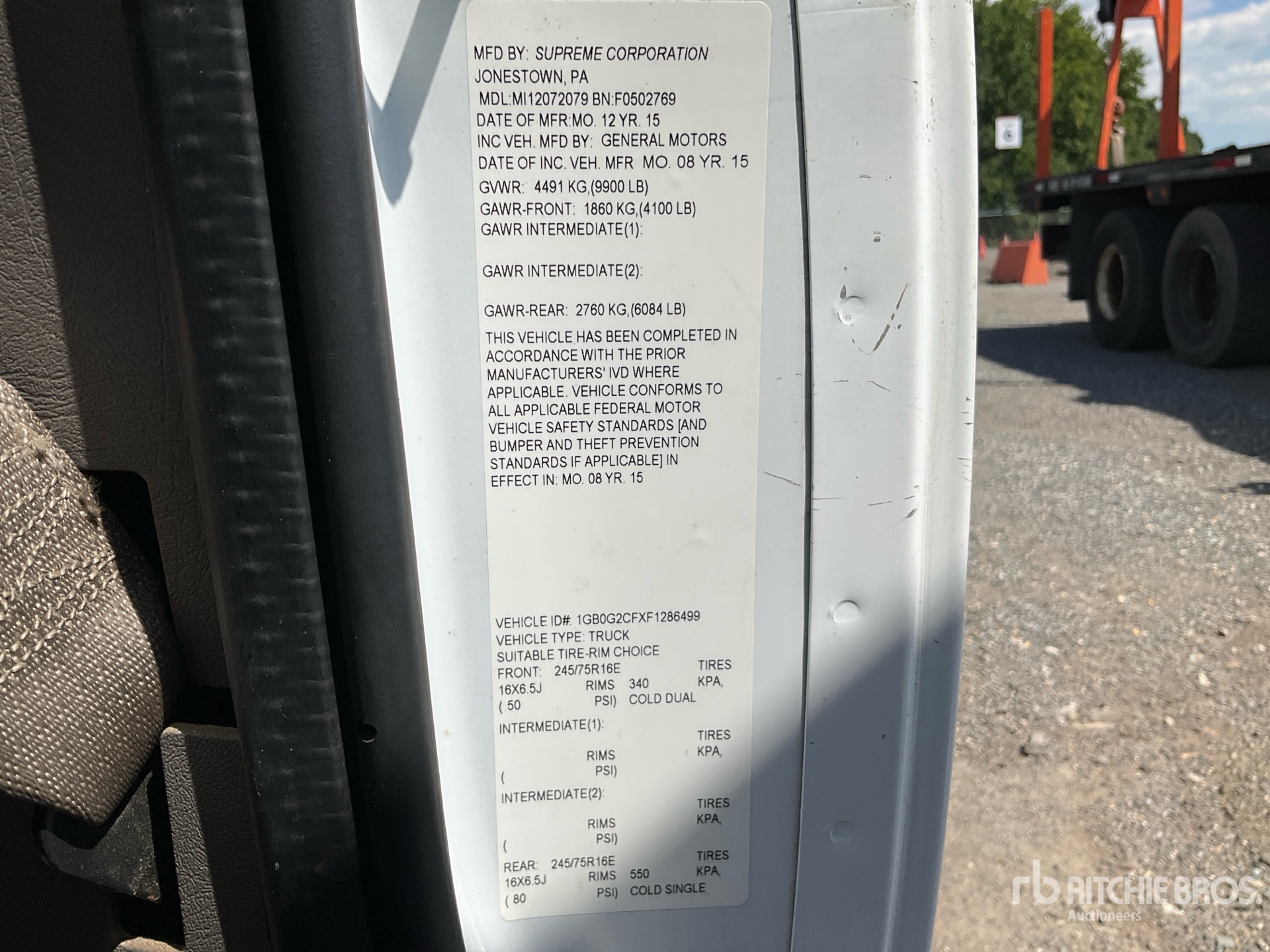 2015 Chevrolet EXPRESS 3500
