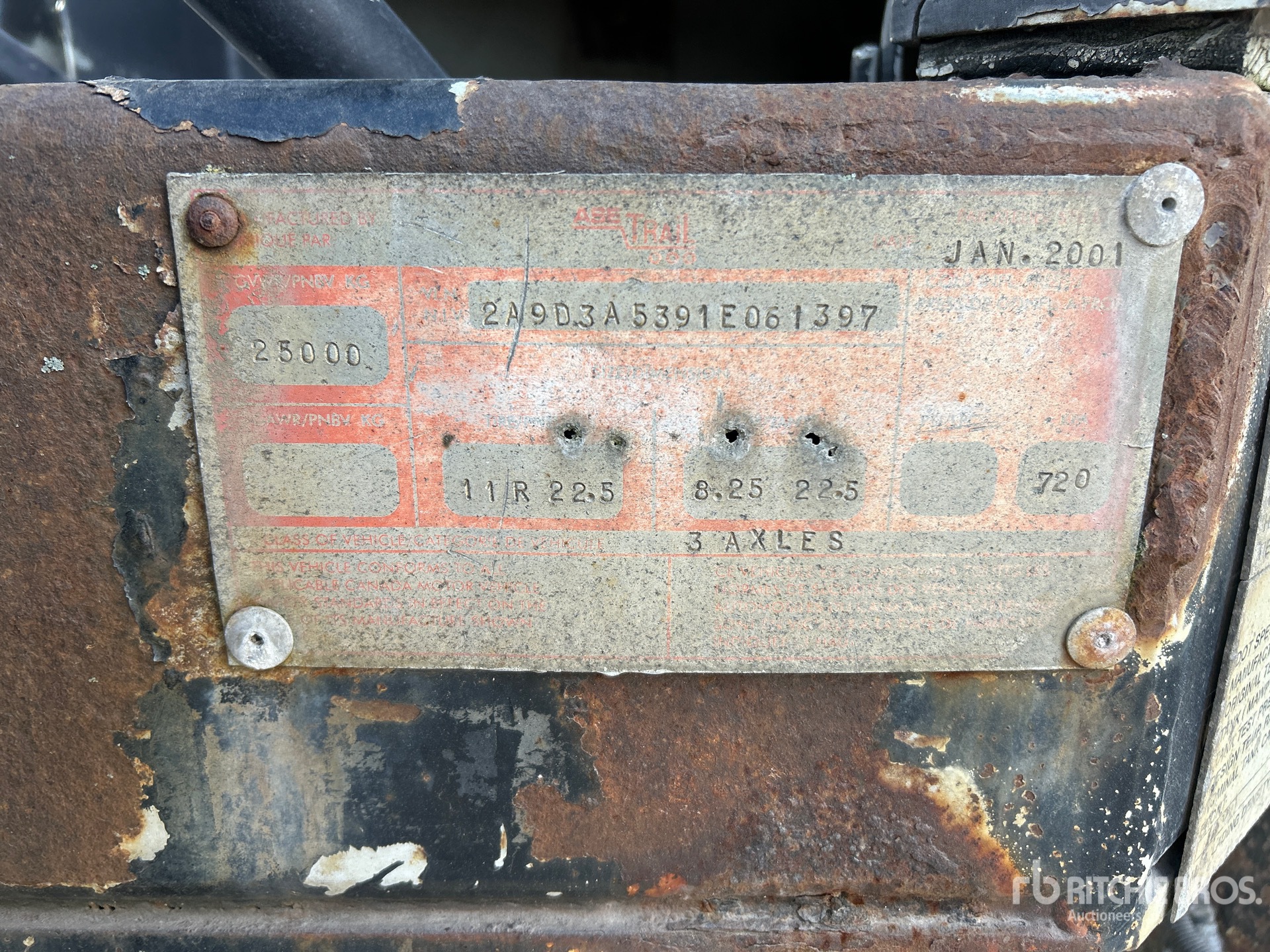 2001 Almac 18000 L TRI/A