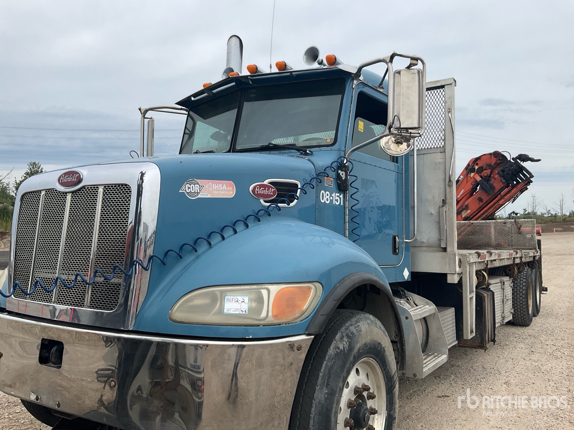 2008 Peterbilt Terex 2402EA5 4520 kg Knuckle B ...
