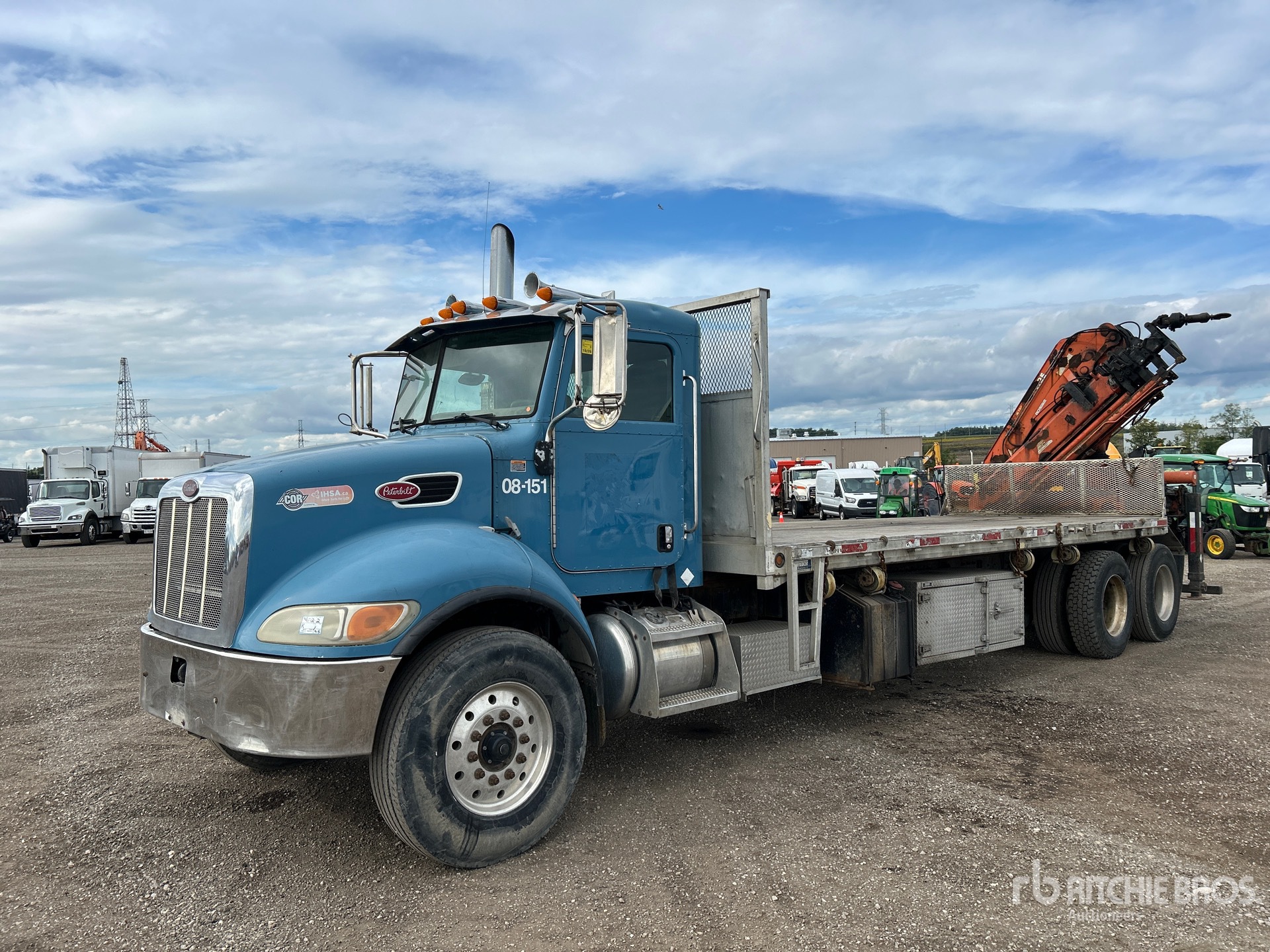 2008 Peterbilt Terex 2402EA5 4520 kg Knuckle B ...