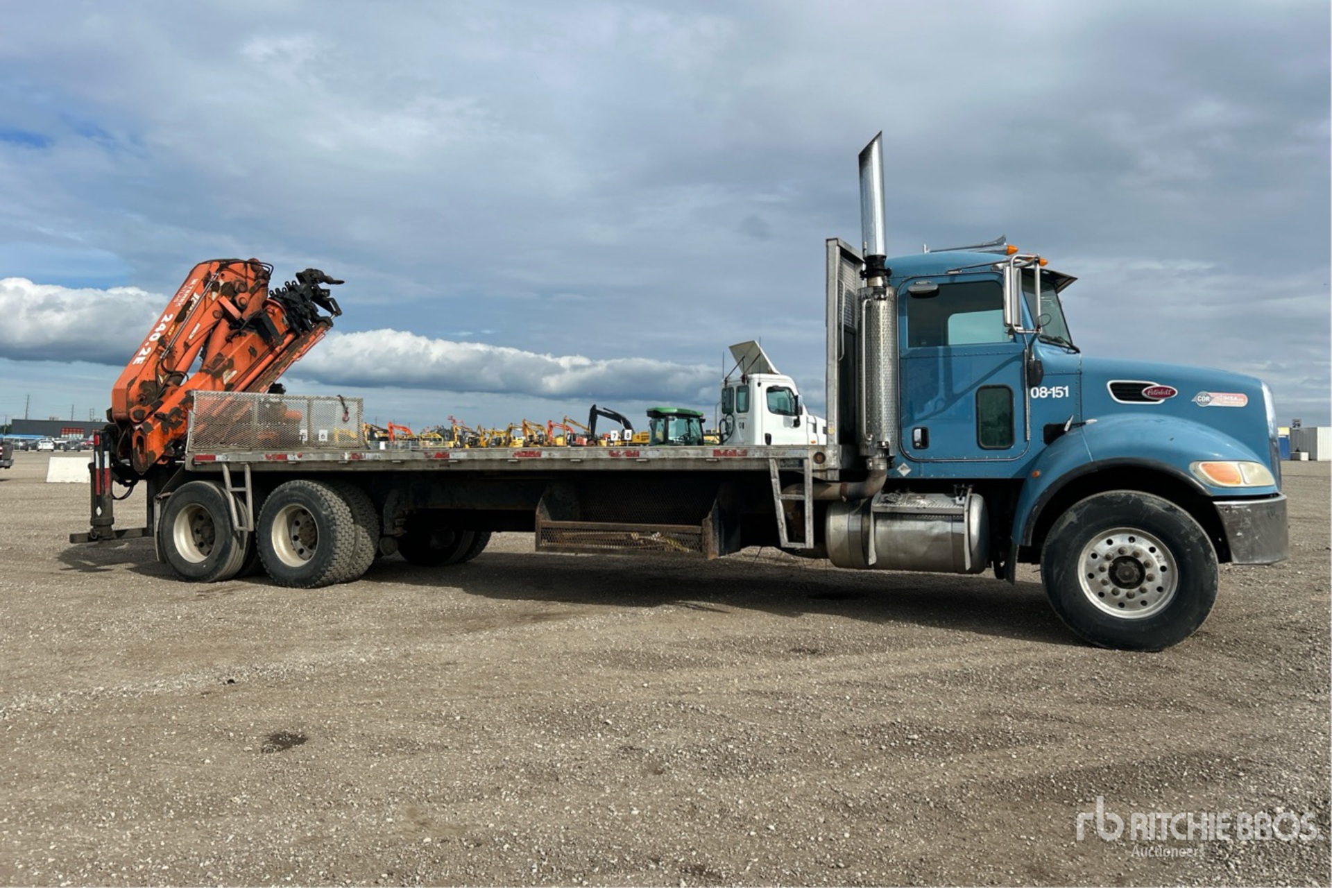 2008 Peterbilt Terex 2402EA5 4520 kg Knuckle B ...