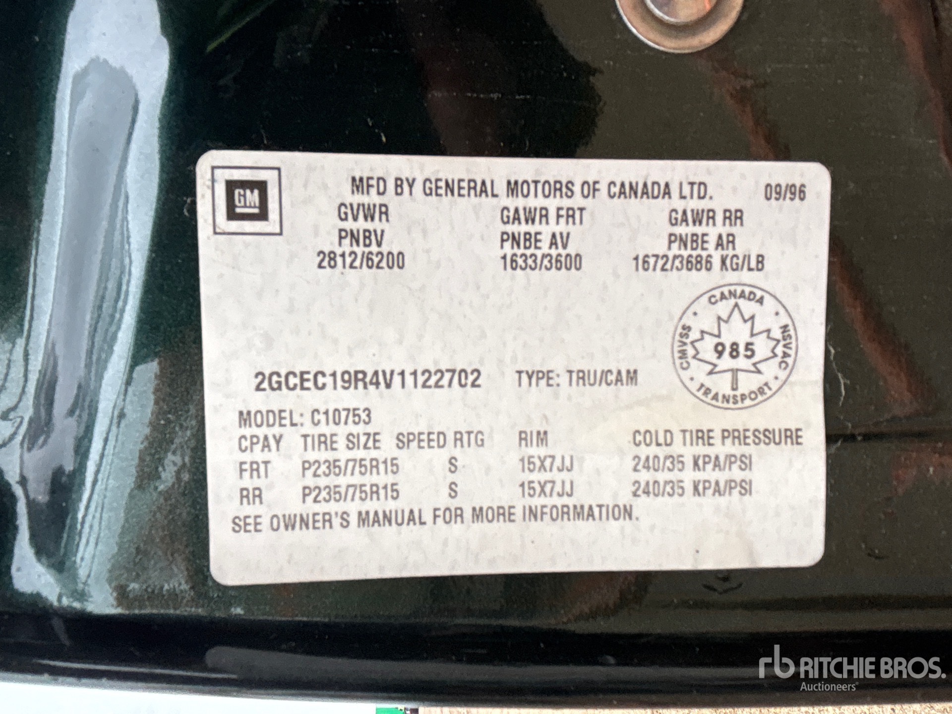 1997 Chevrolet 1500