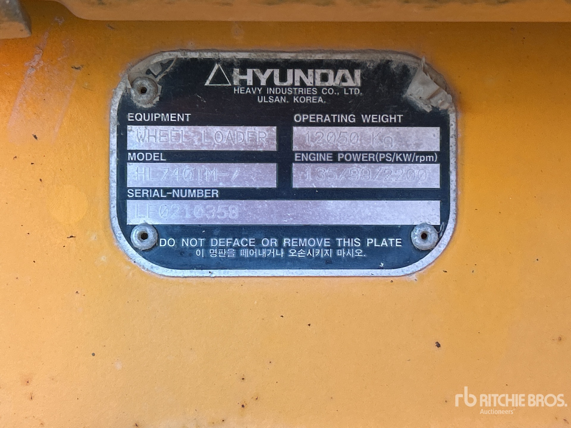 2007 Hyundai HL740TM-7