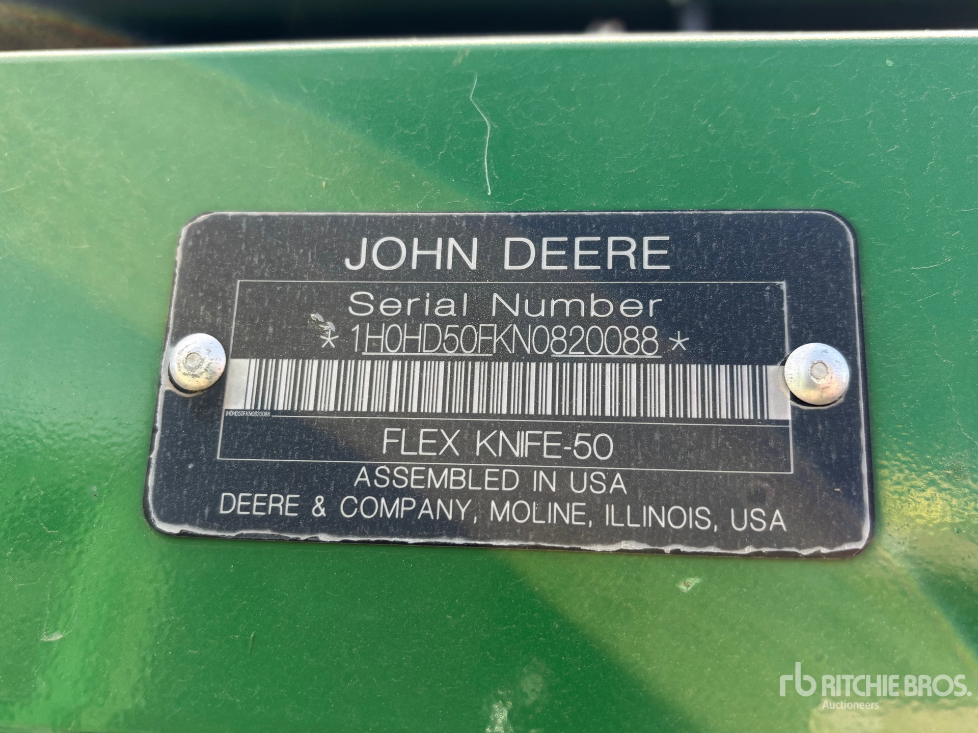 2022 John Deere HD50F
