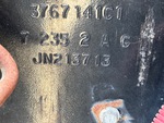 General Appearance with Frame Stamp Serial Number/VIN Photo