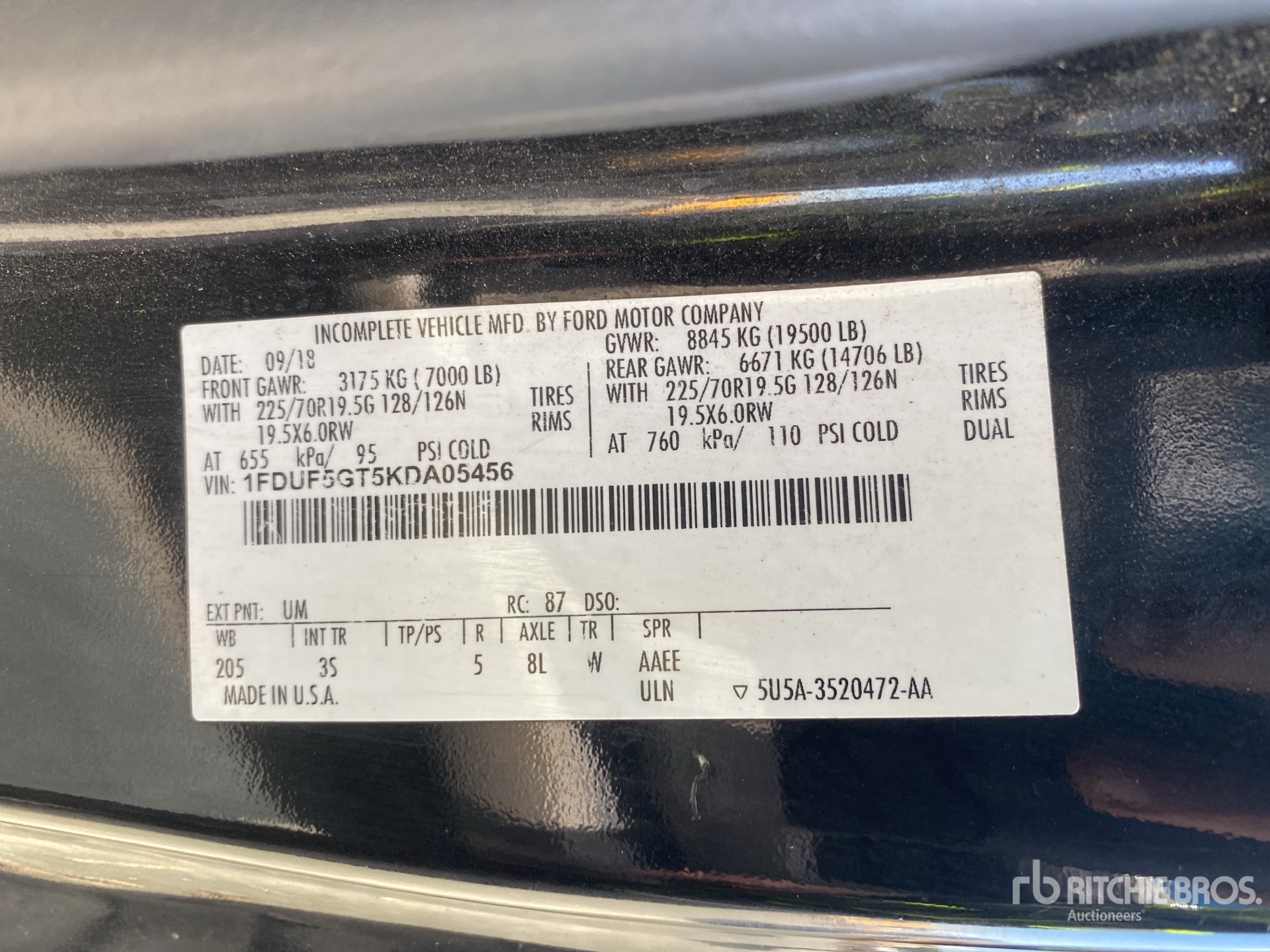 2019 Ford F-550