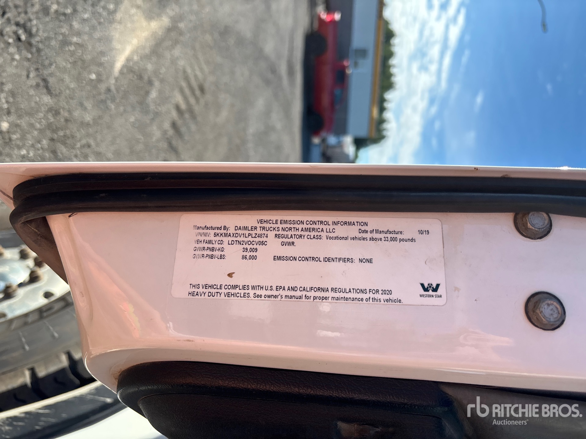 2020 Western Star 4700