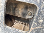 Undercarriage with Left Track Tensioner