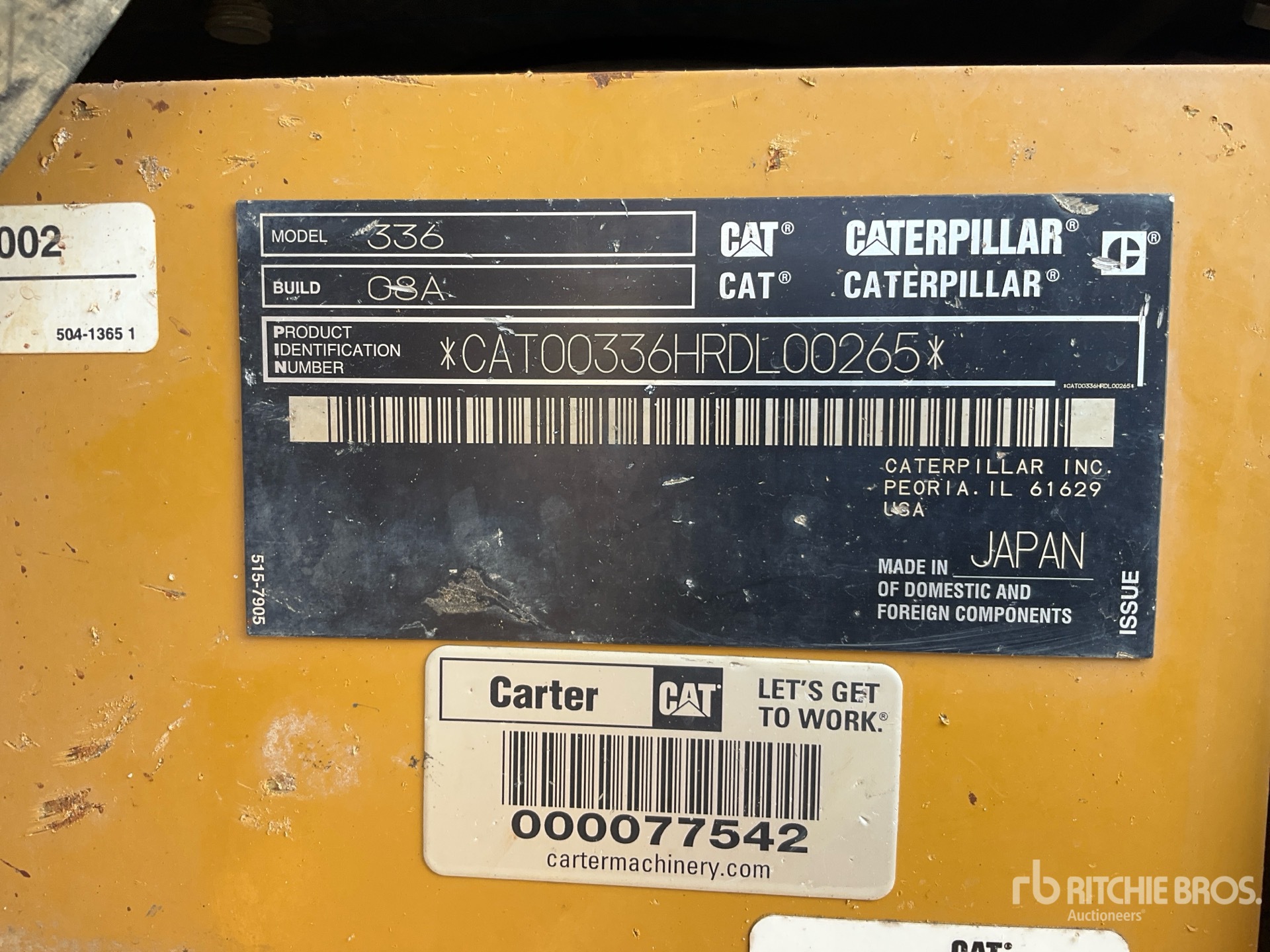 2023 Caterpillar 336