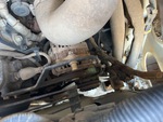 Engine with A/C Compressor