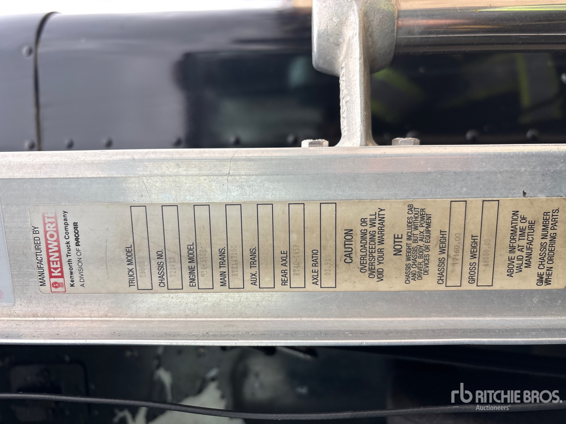 1996 Kenworth T800