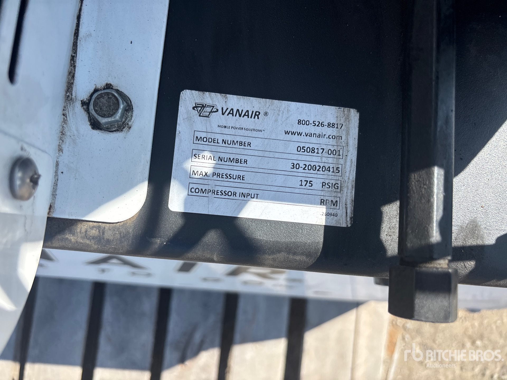 2019 Vanair 050817-001