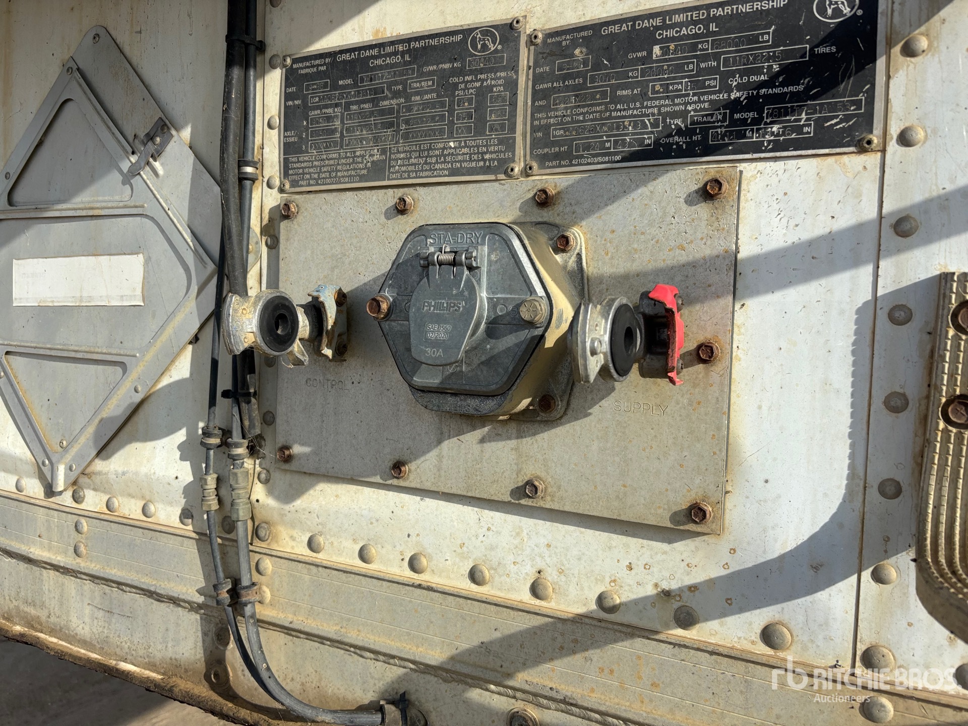 1998 Great Dane 53 FT X 102 IN T/A