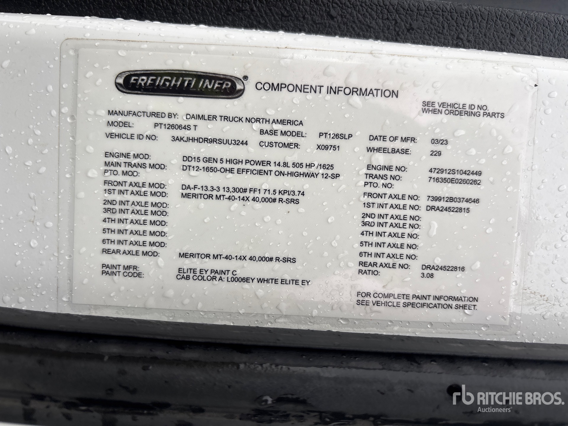 2024 Freightliner CASCADIA 126