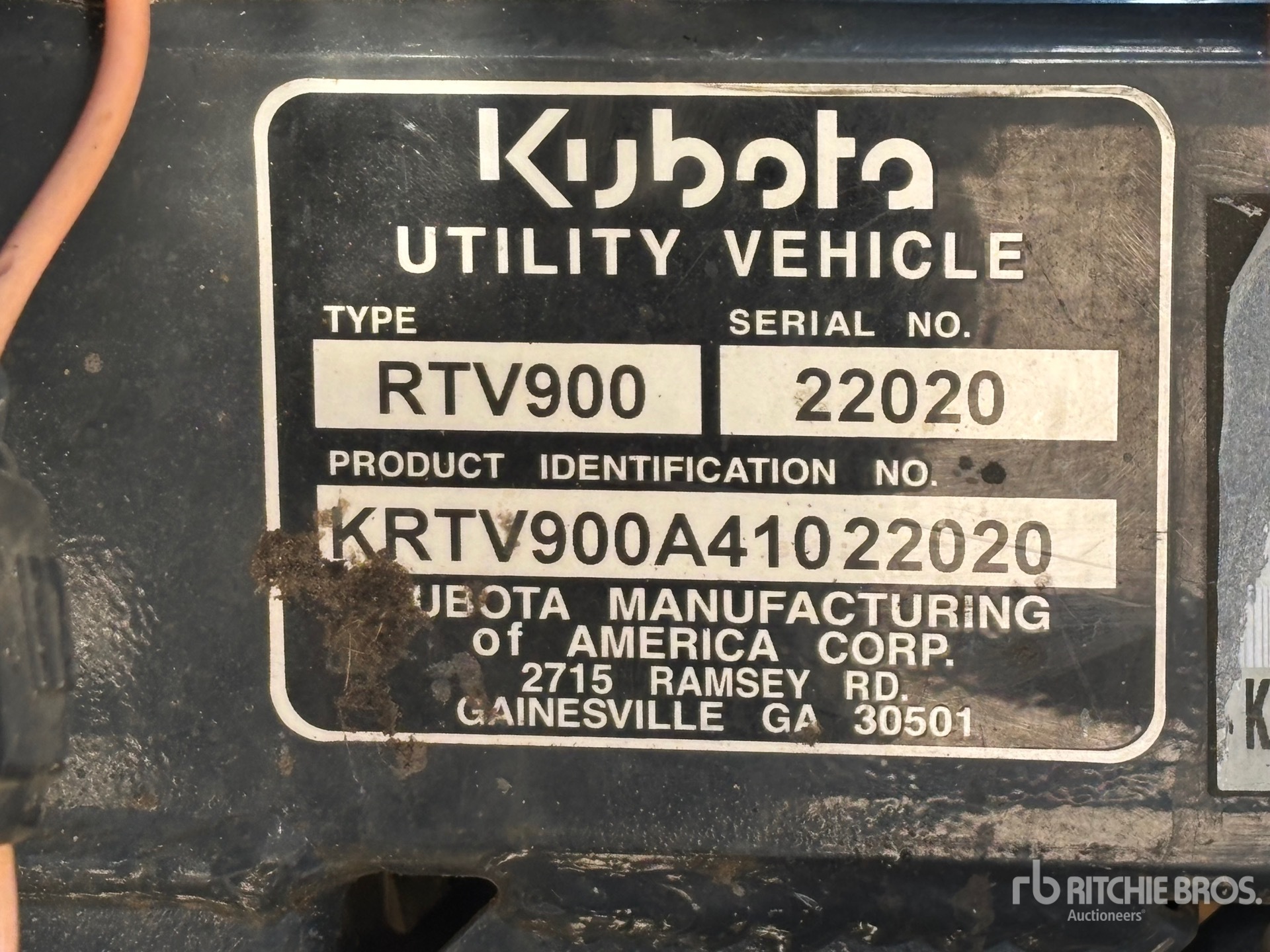 Kubota RTV900