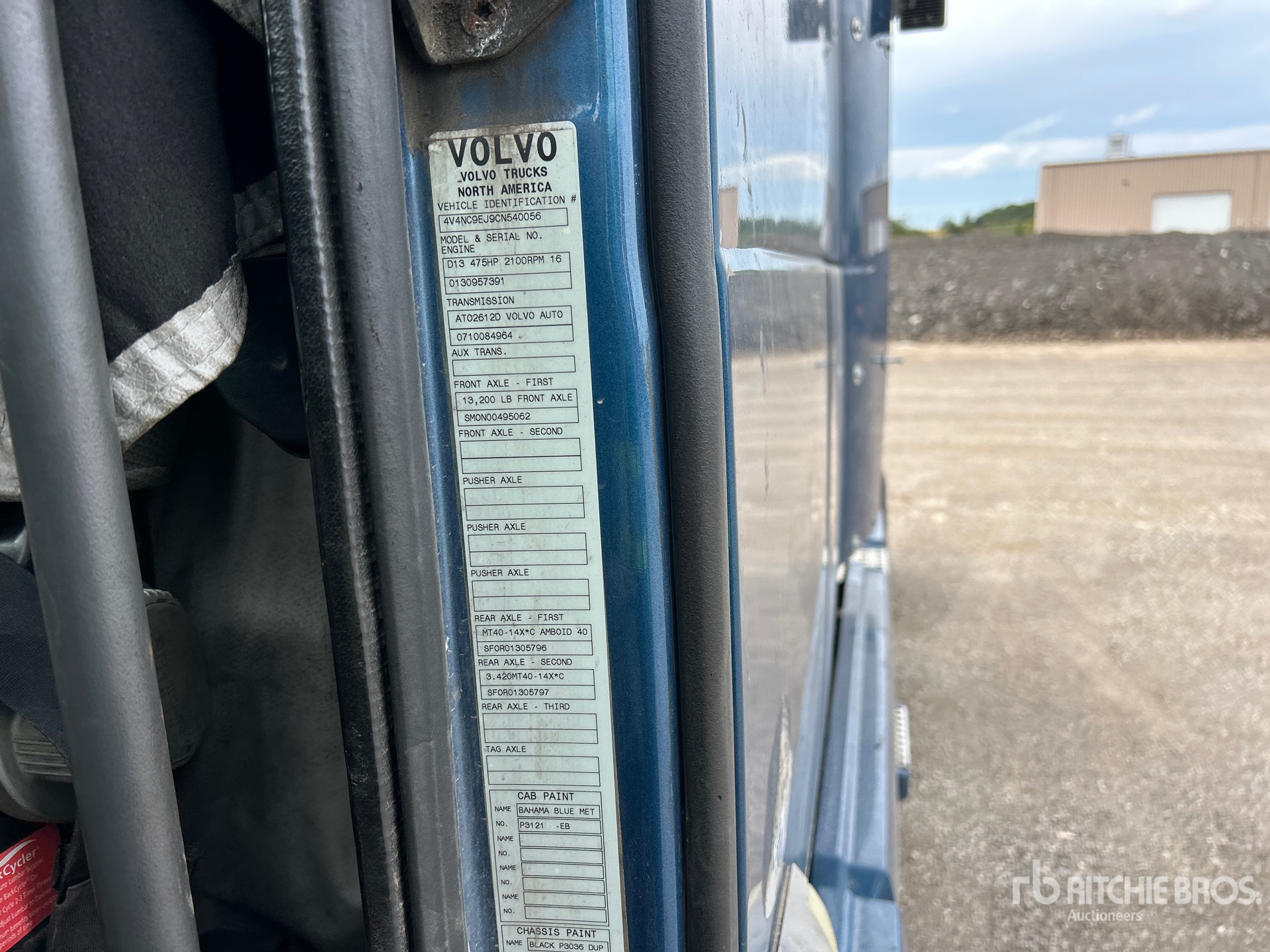 2012 Volvo VNL