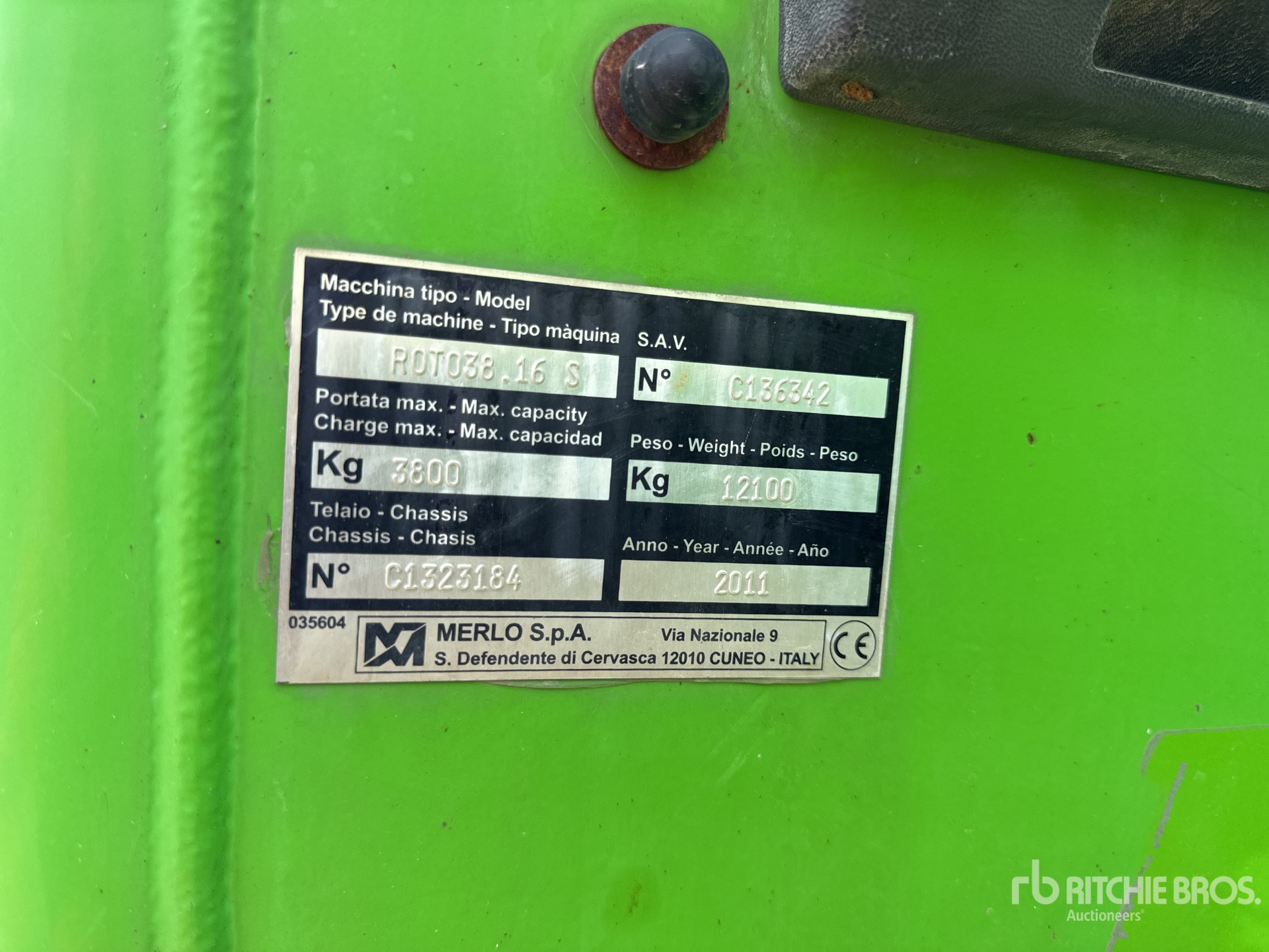 2011 Merlo ROTO 38-16S