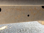 General Appearance with Frame Stamp Serial Number/VIN Photo