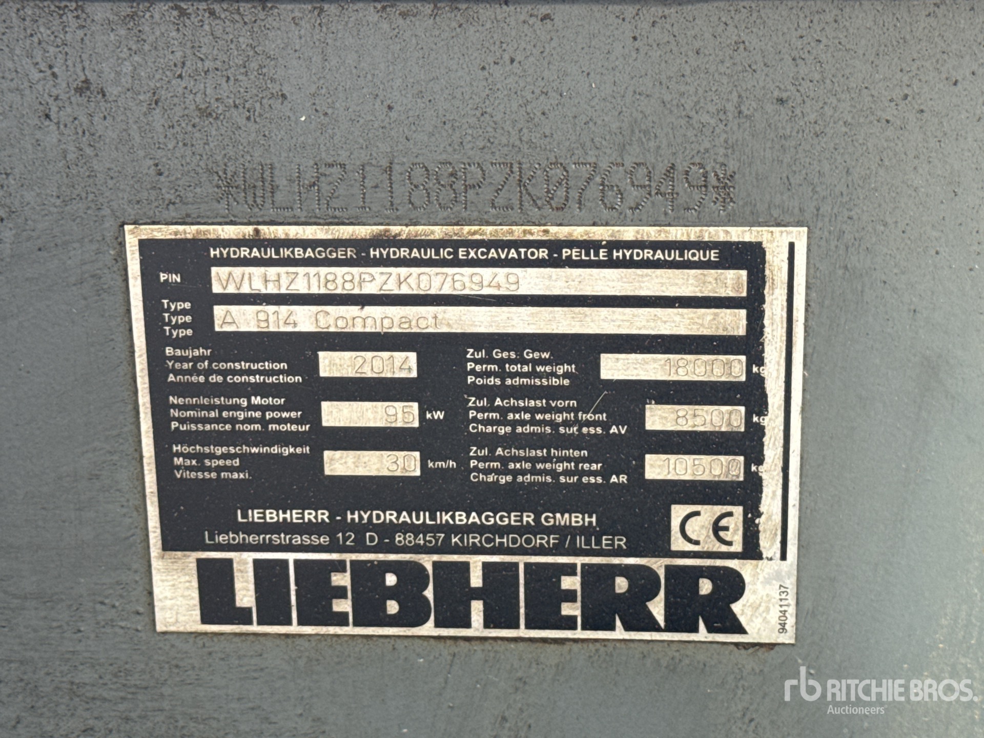2014 Liebherr 914 COMPACT