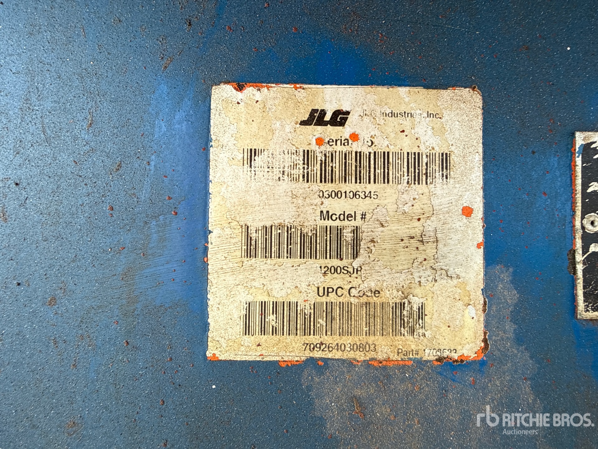 2007 JLG 1200SJP