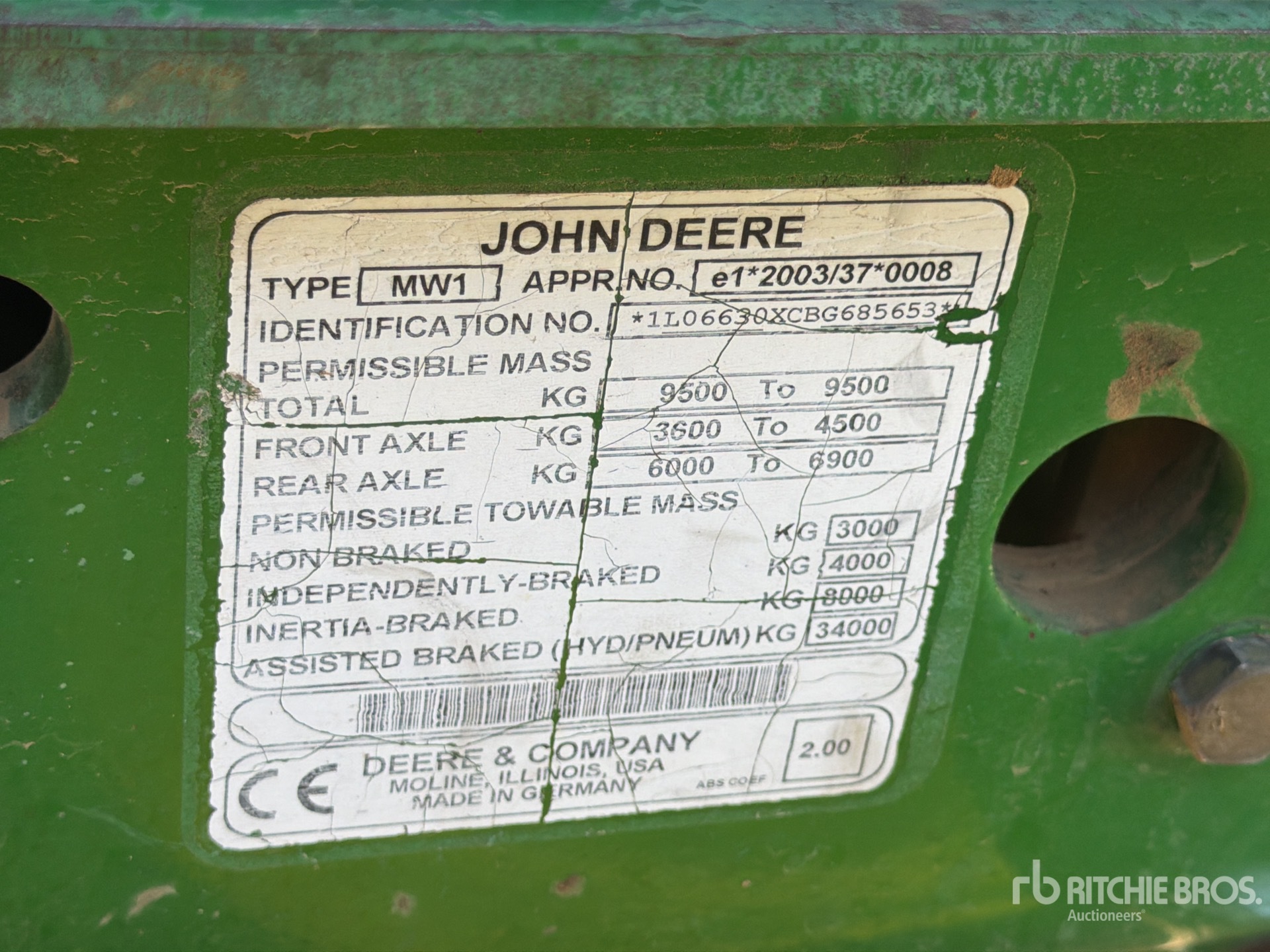 2011 John Deere 6630
