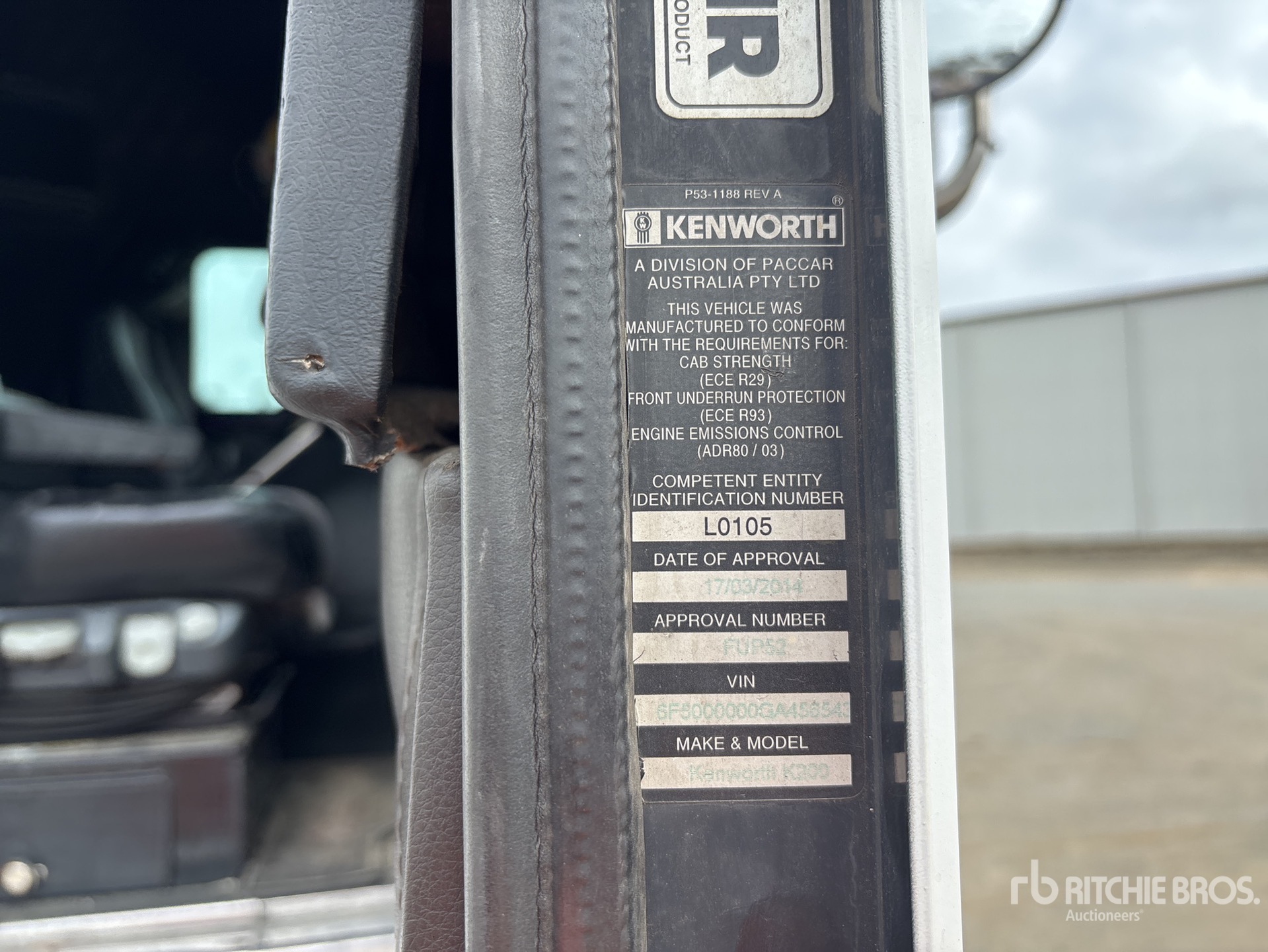 2016 Kenworth K200