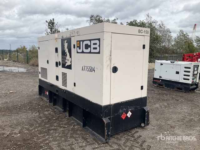 2016 JCB BCRJD 150-50/60 E3A Generator Set