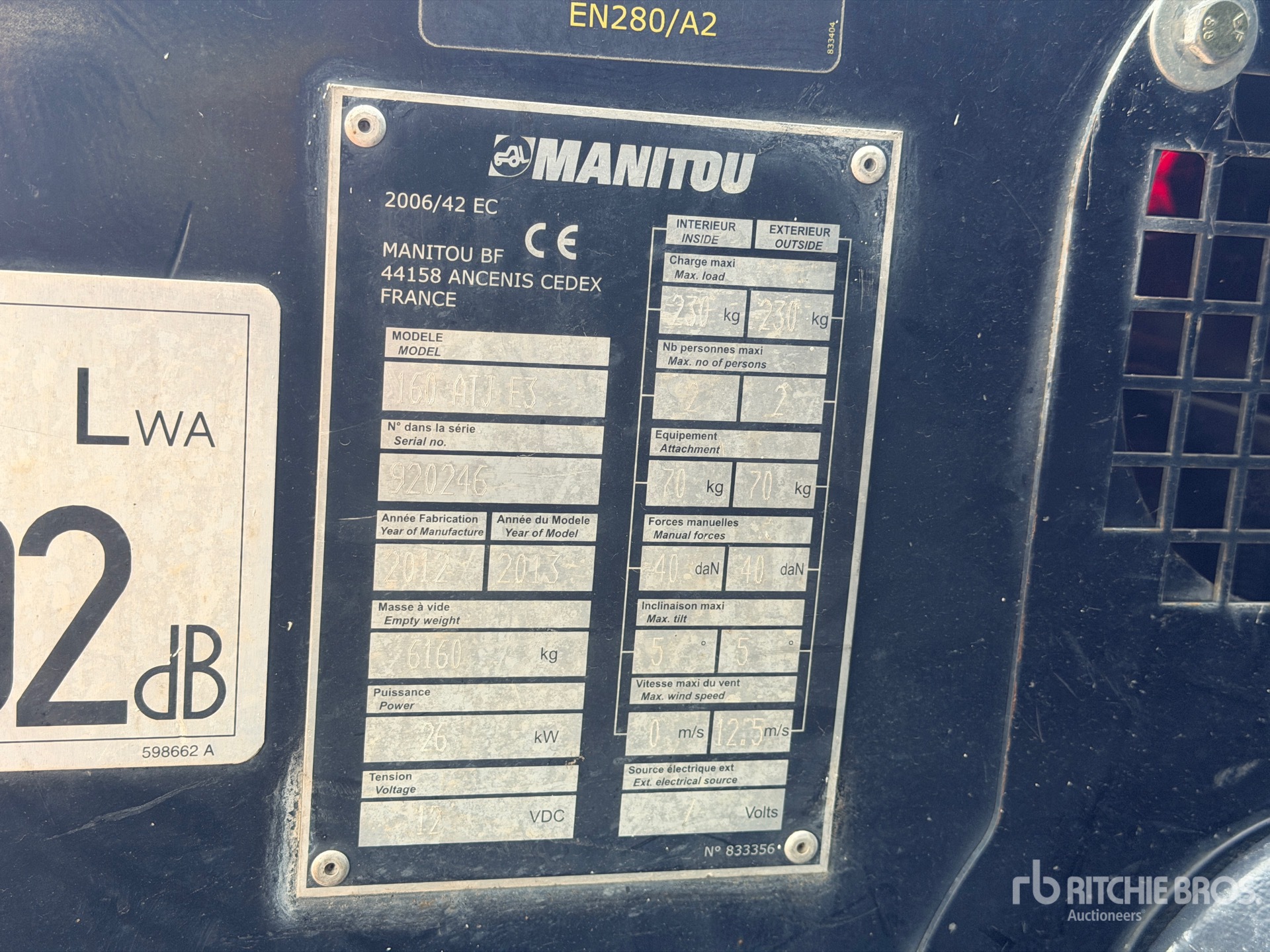2012 Manitou 160ATJ E3