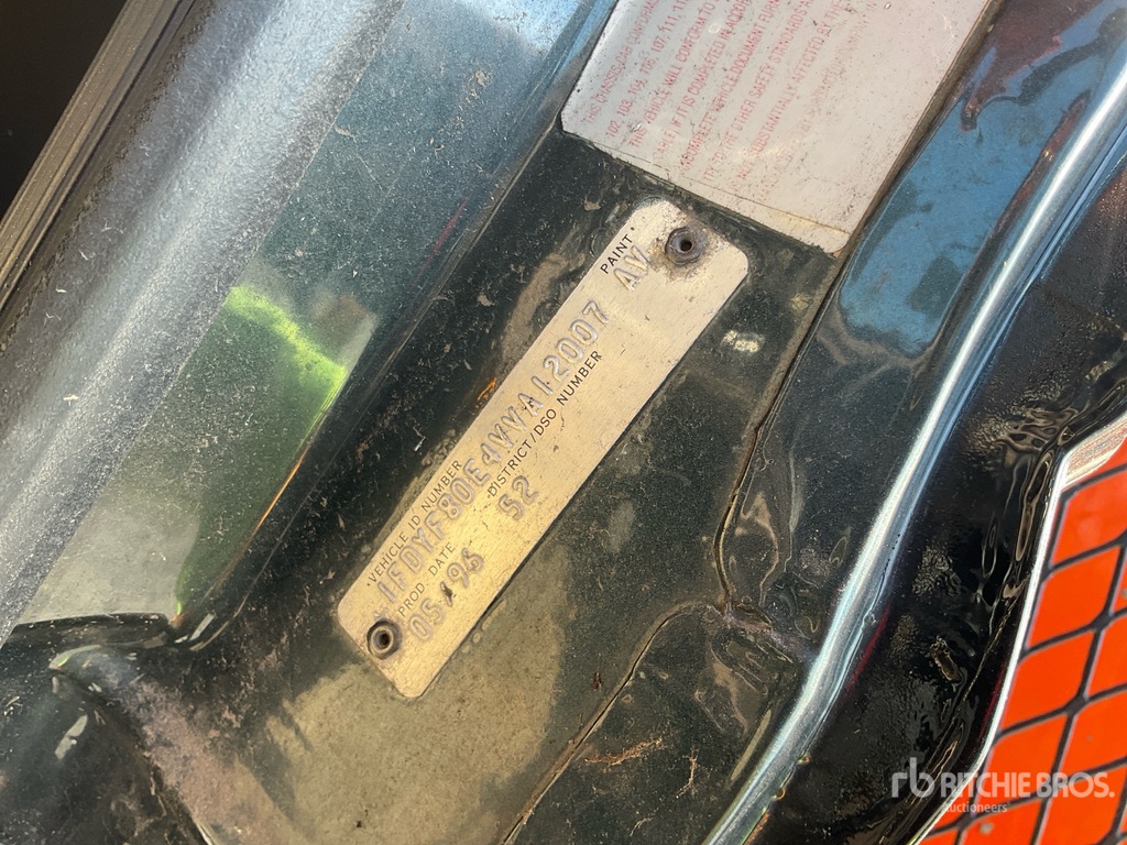 General Appearance with Frame Stamp Serial Number/VIN Photo