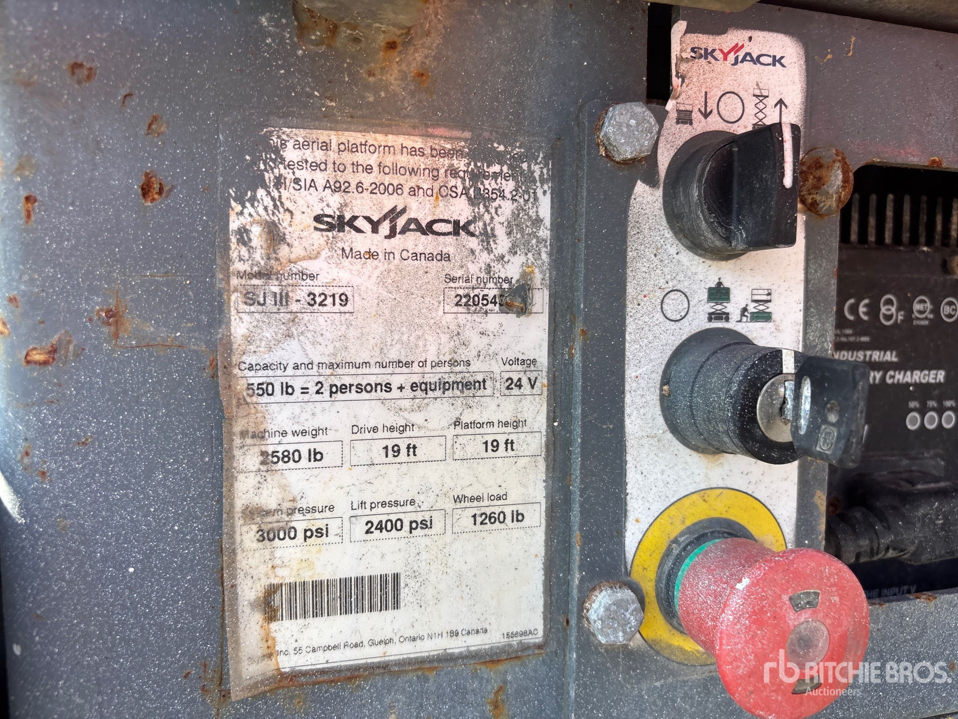 2013 Skyjack SJIII-3219
