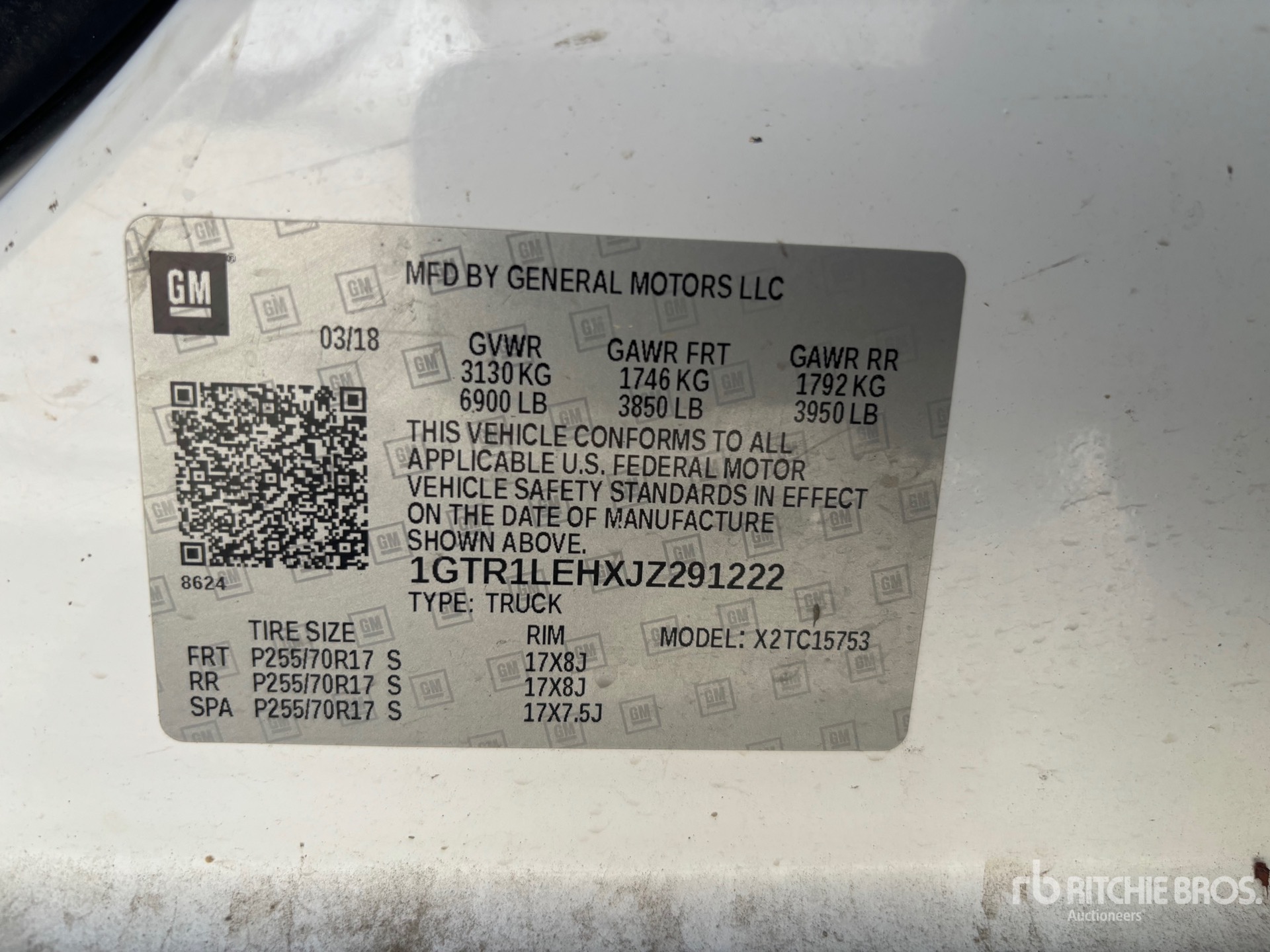 2018 GMC SIERRA 1500