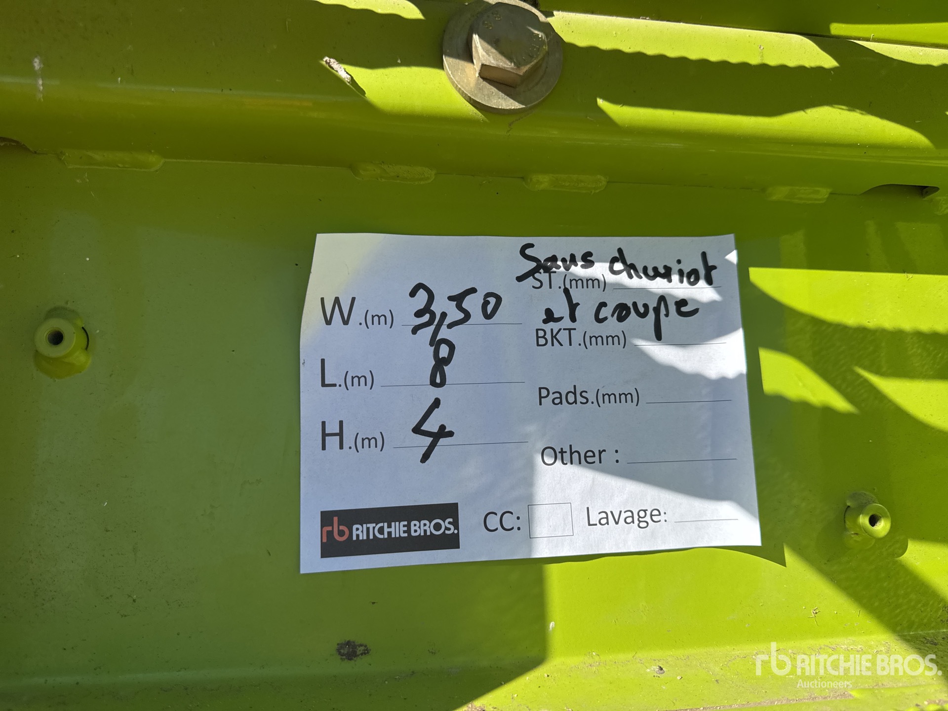 2008 Claas LEXION 570 C