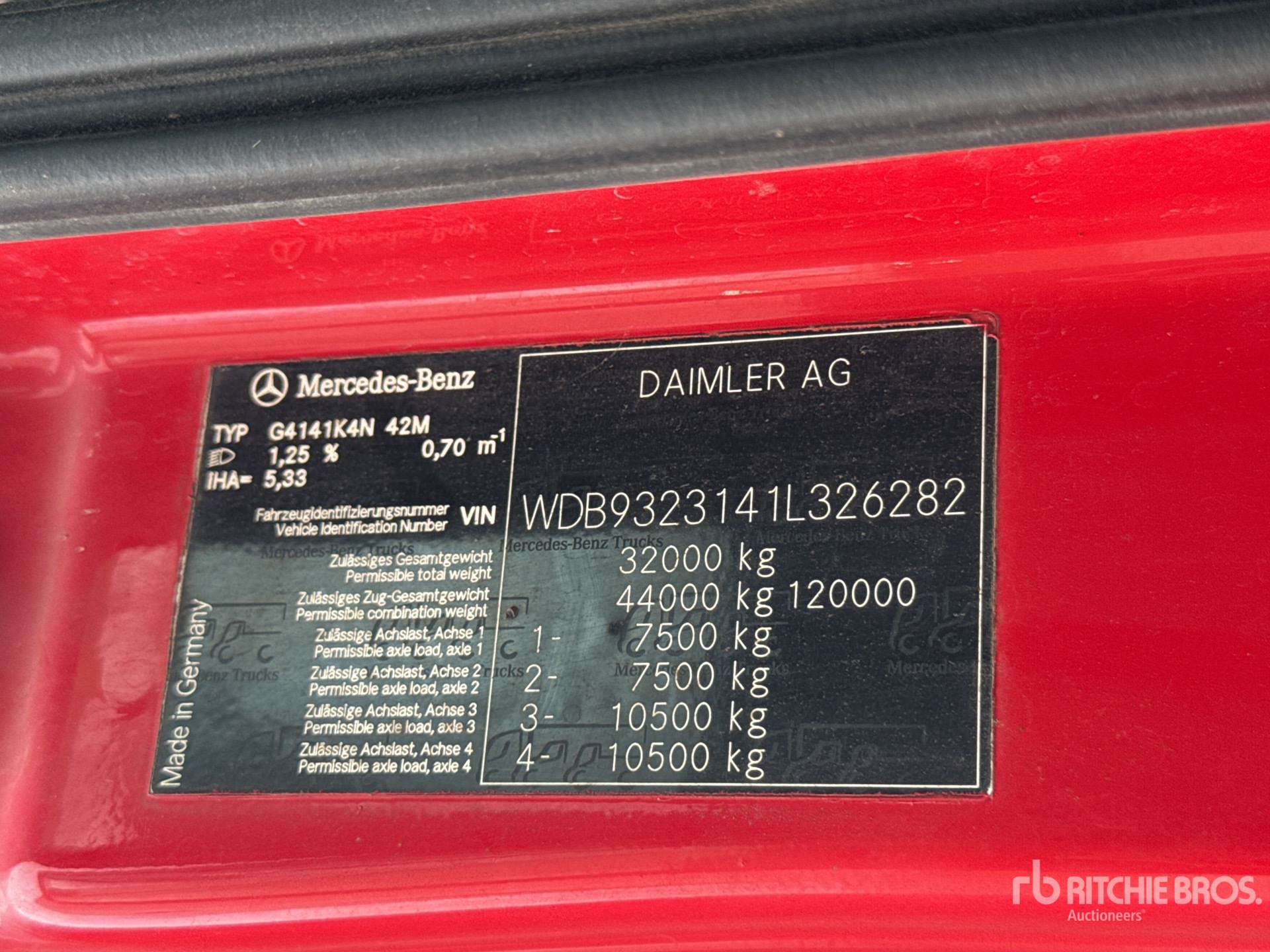 2008 Mercedes-Benz ACTROS