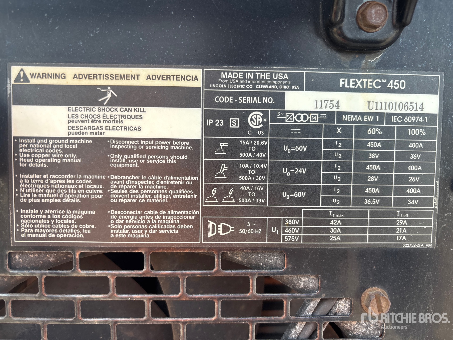 Lincoln FLEXTEC 450