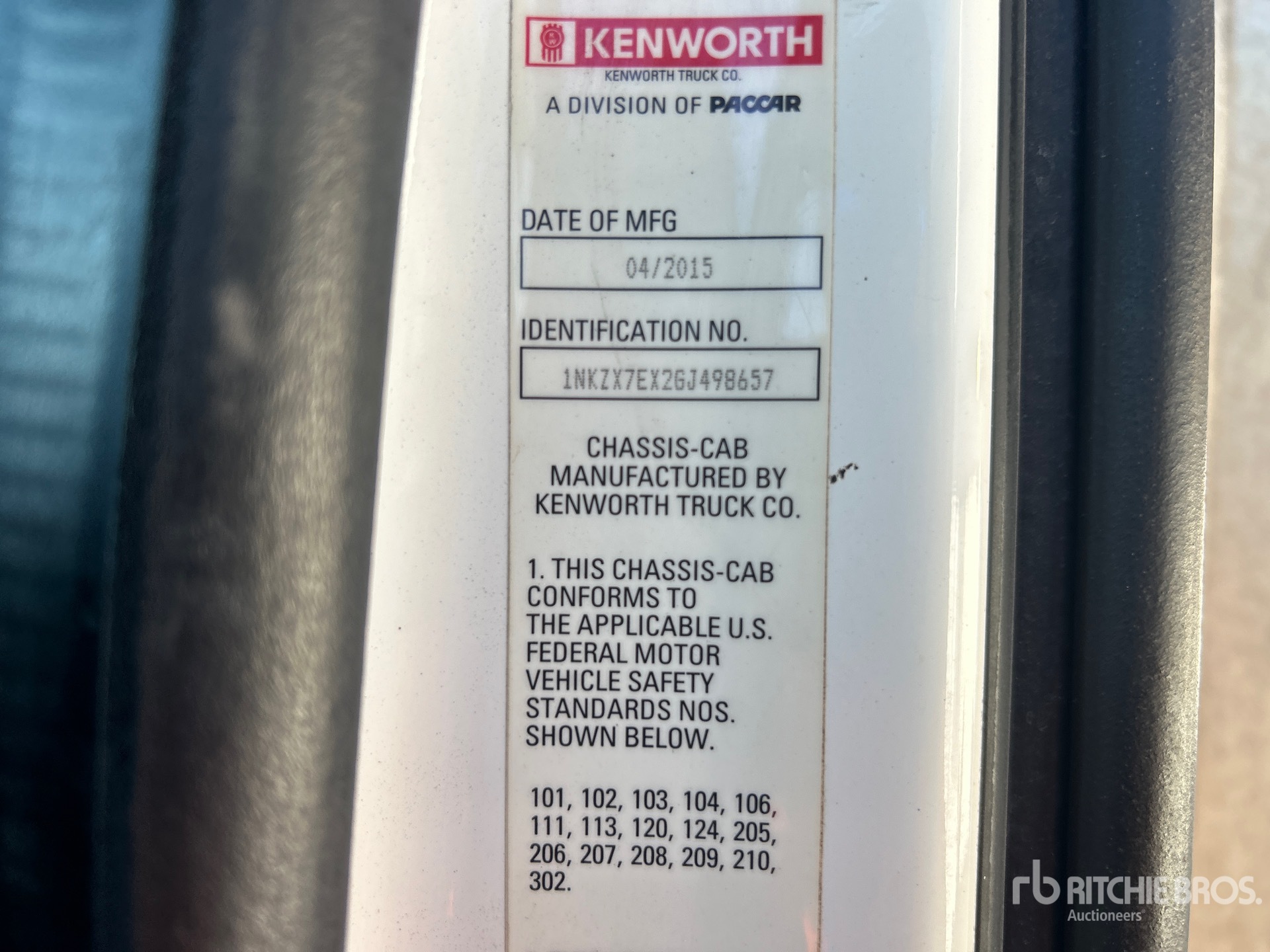 2016 Kenworth T880