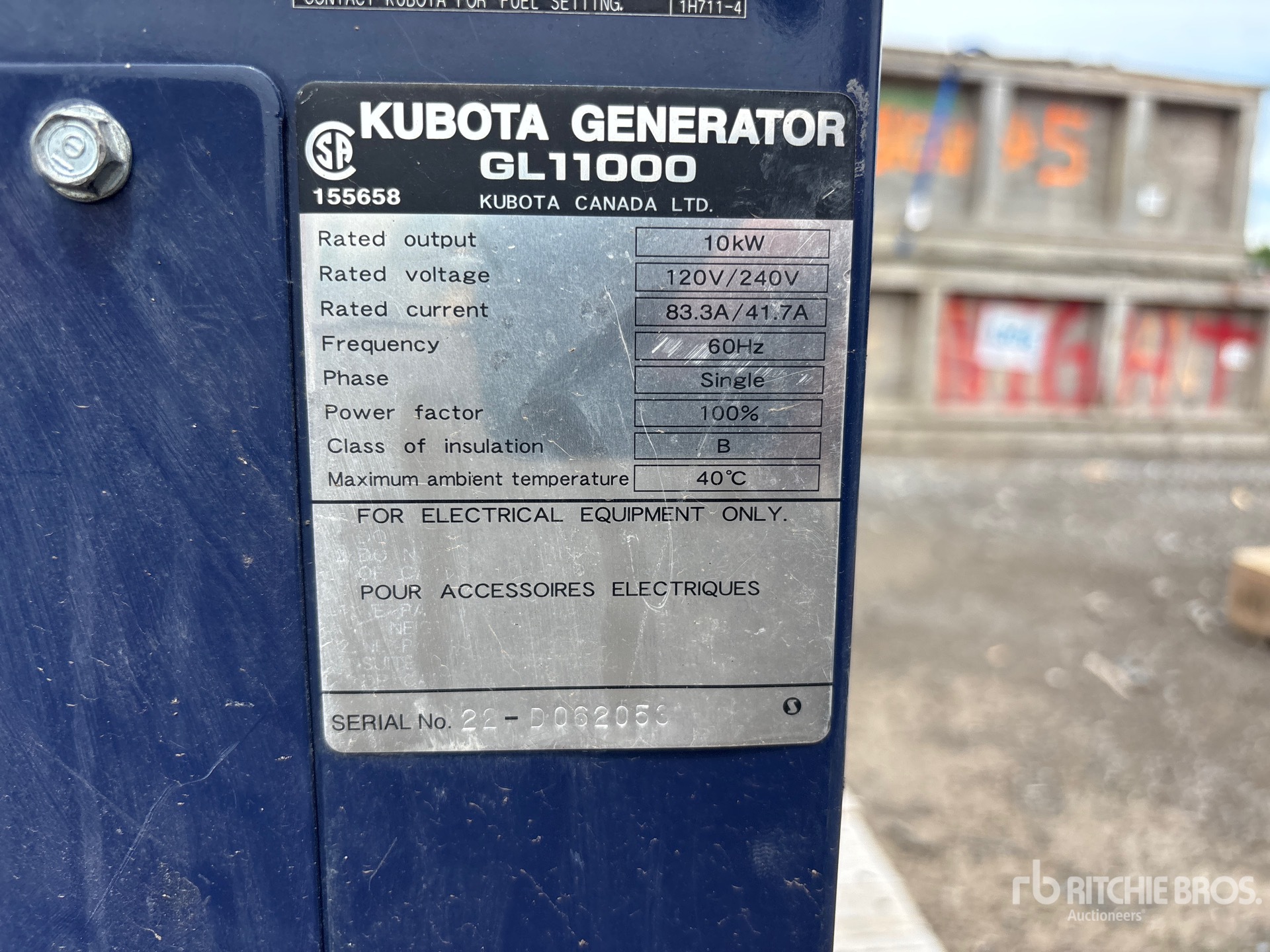 2022 Kubota GL11000